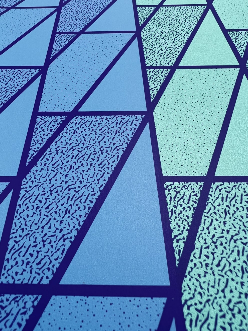 Stained Glass Windows (Triangles), 2022