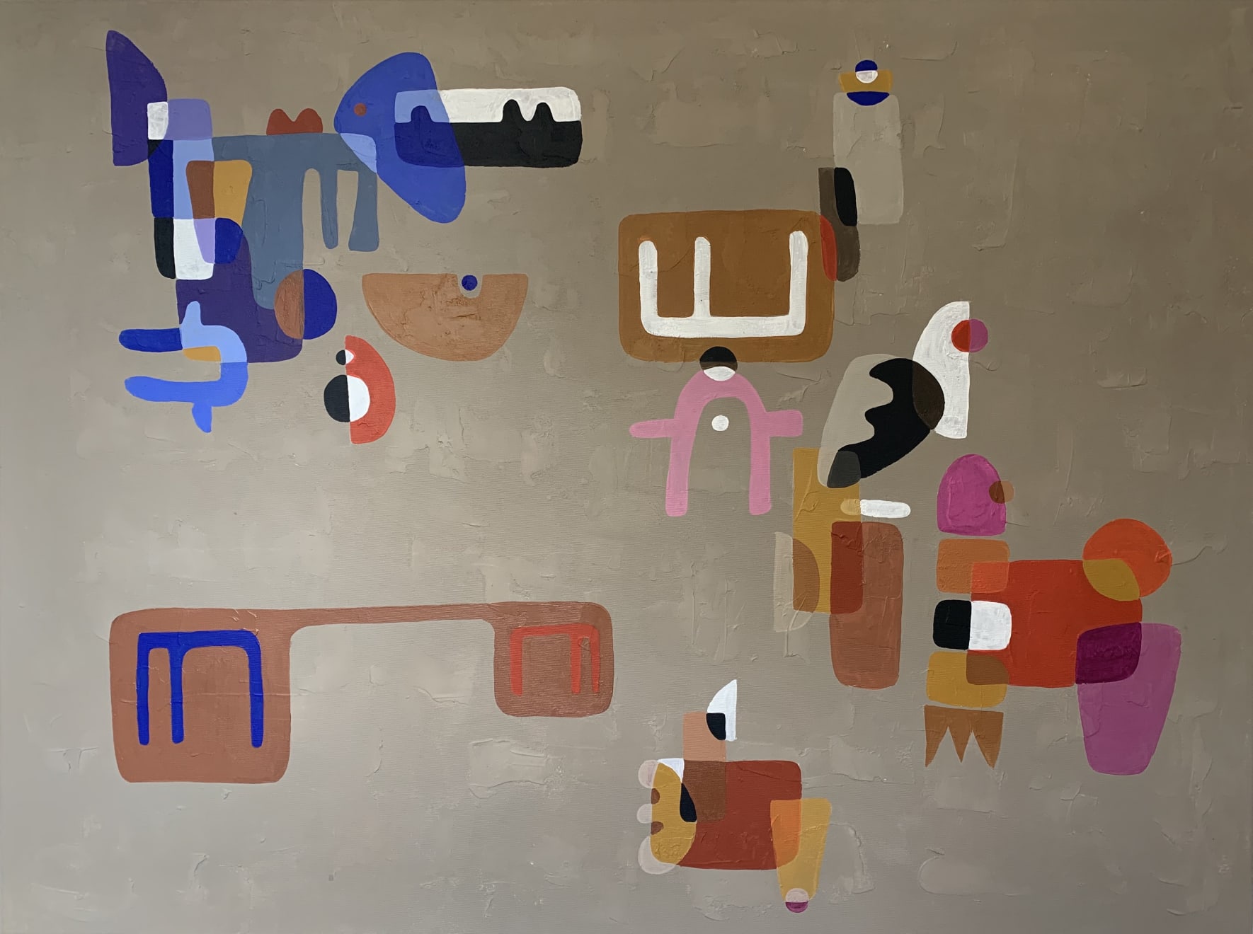 Ellen Bashford, The Happening #5/ Arbor in Spring, 2022