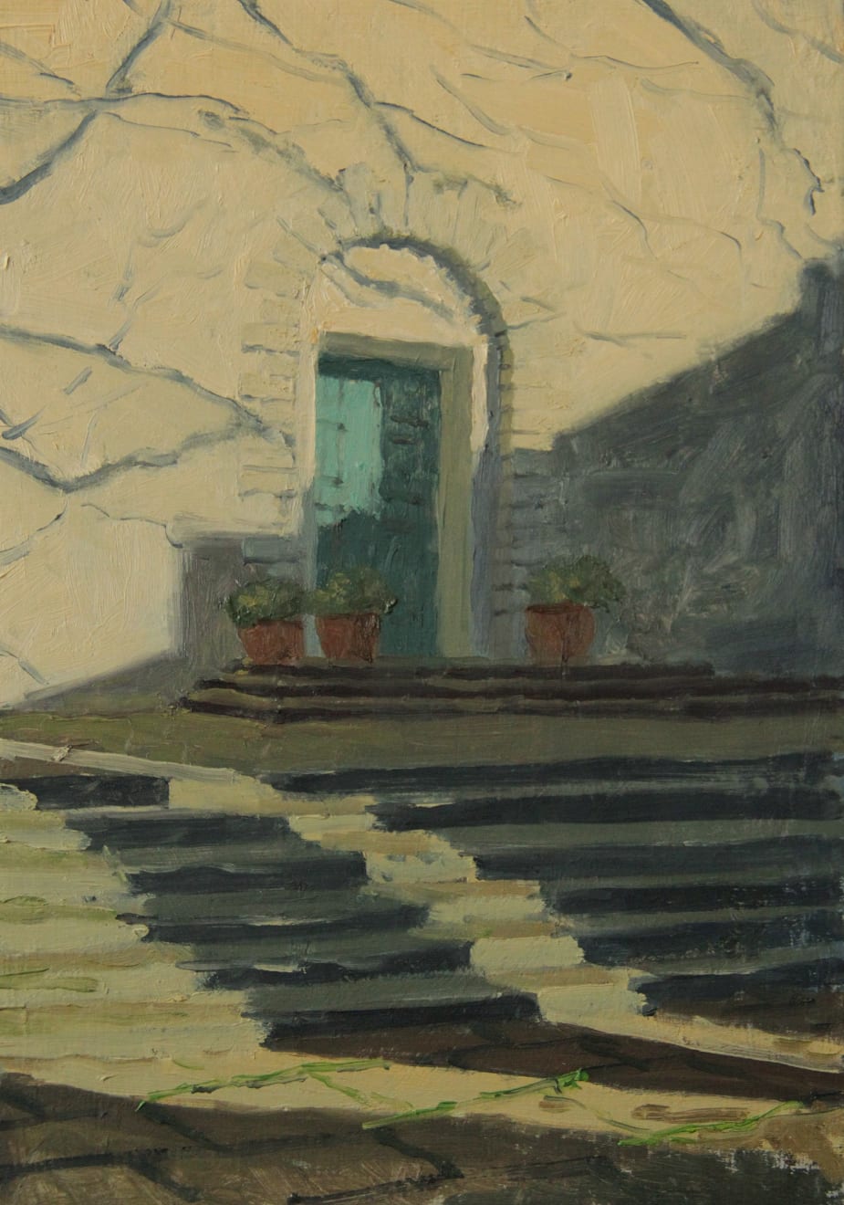 Shawn Lee, Doors to Saint James in Afternoon Light, 2024