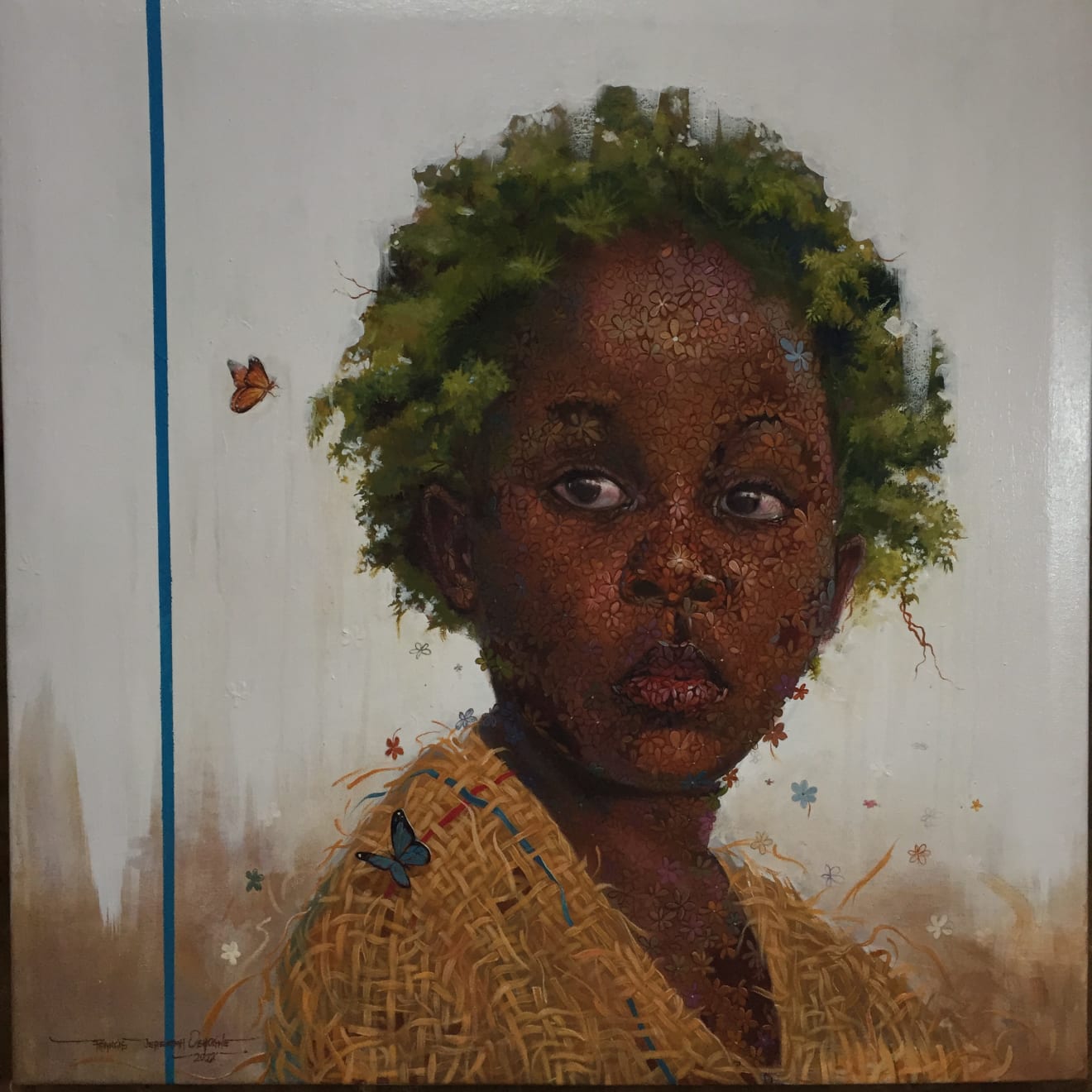 Francis Jeremiah Oshogwe, Little Girl 2, 2022