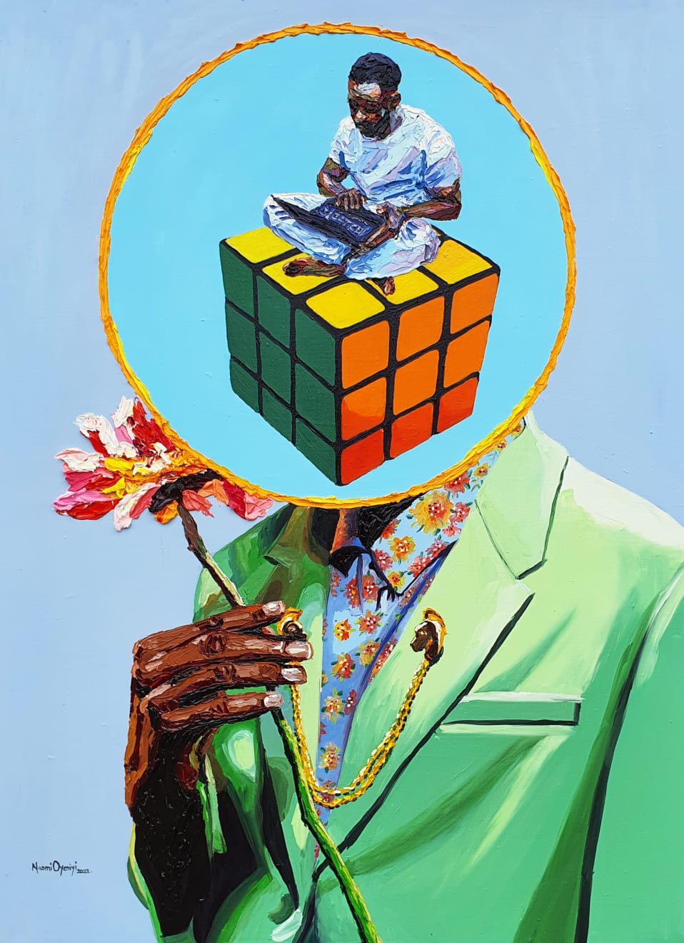 Naomi Oyeniyi, Unspoken Words, 2022