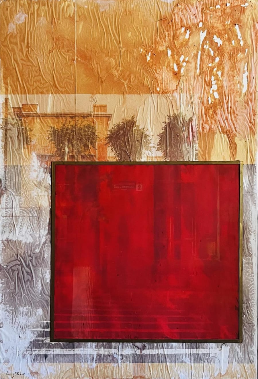 Leroy Brothers, Transfer Painting, 2020