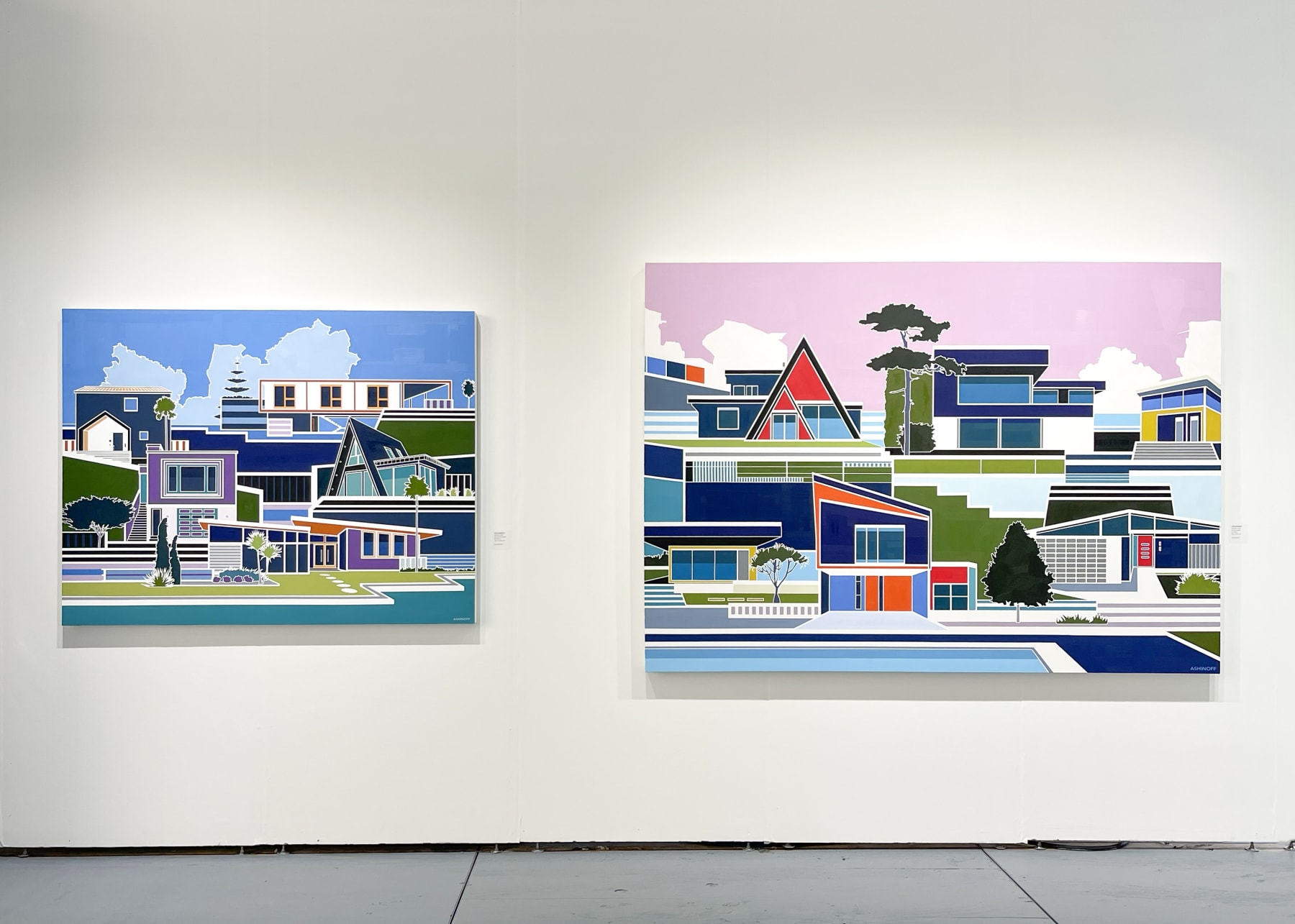 Lisa Ashinoff, SCOPE Miami Beach 2024, installation view
