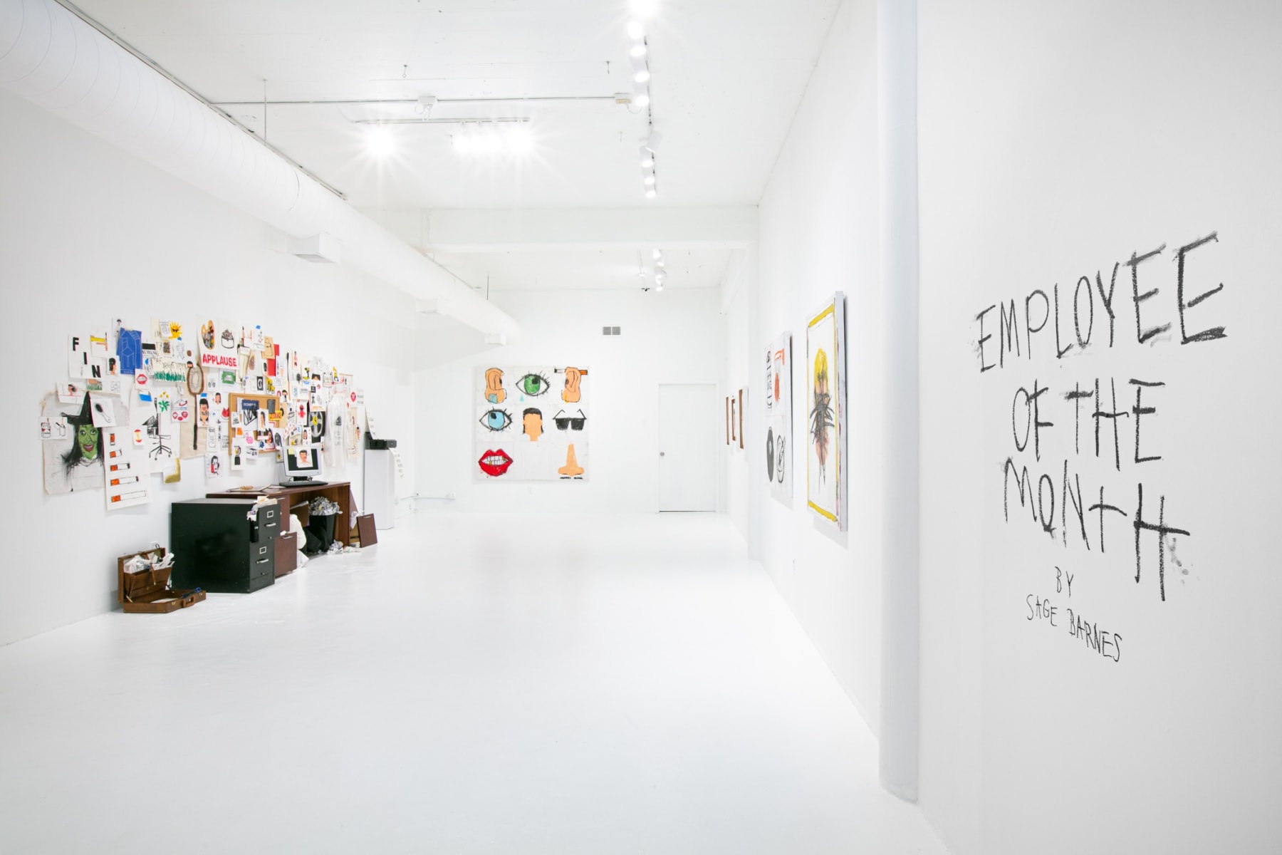 Sage Barnes, "Employee Of The Month", installation view
