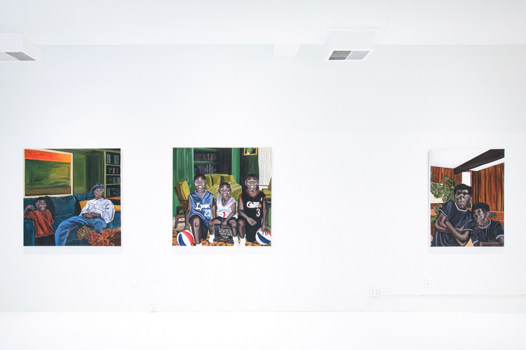 Davariz Broaden, "Home Cooking", installation view