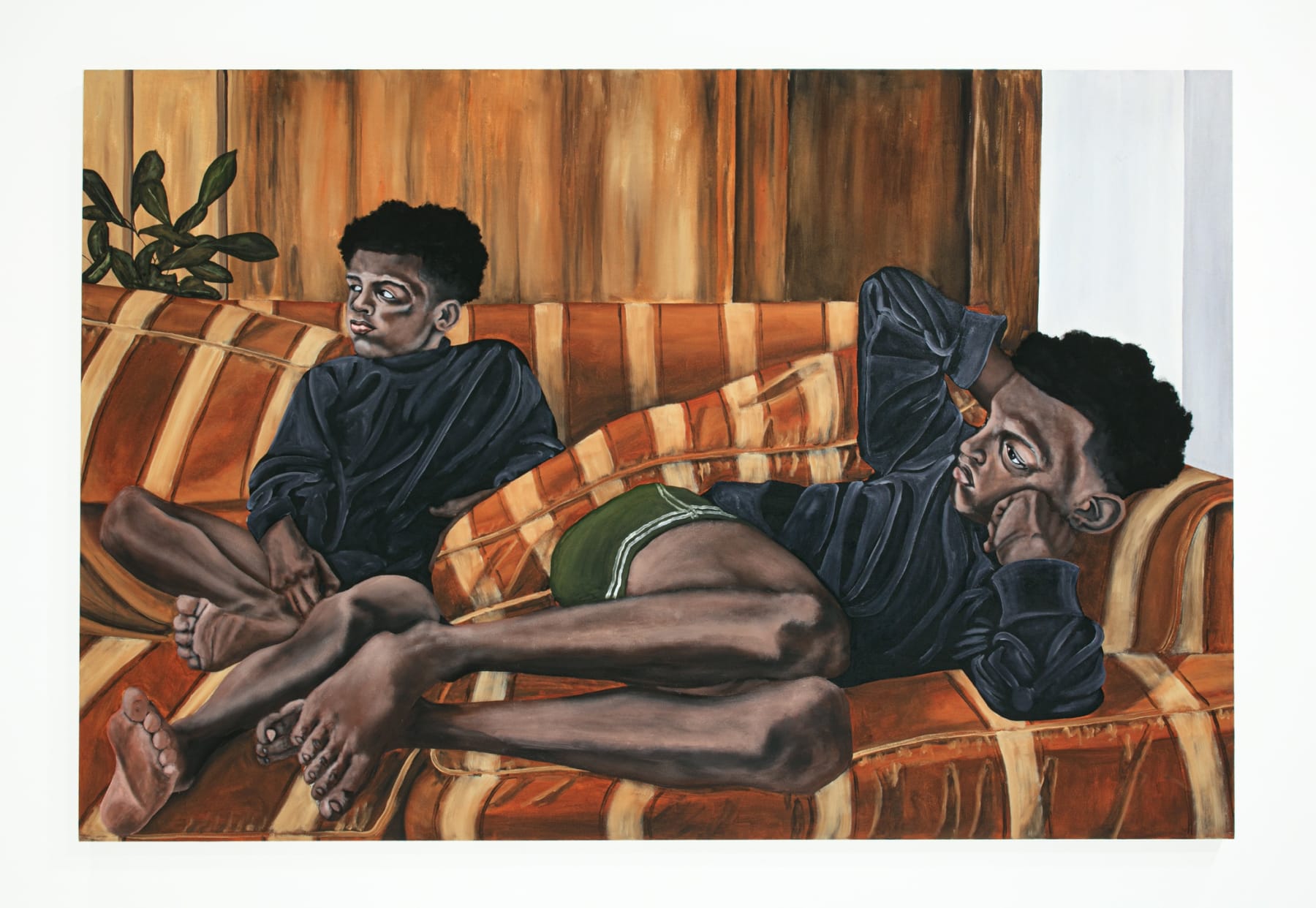 Davariz Broaden, "Home Cooking", installation view