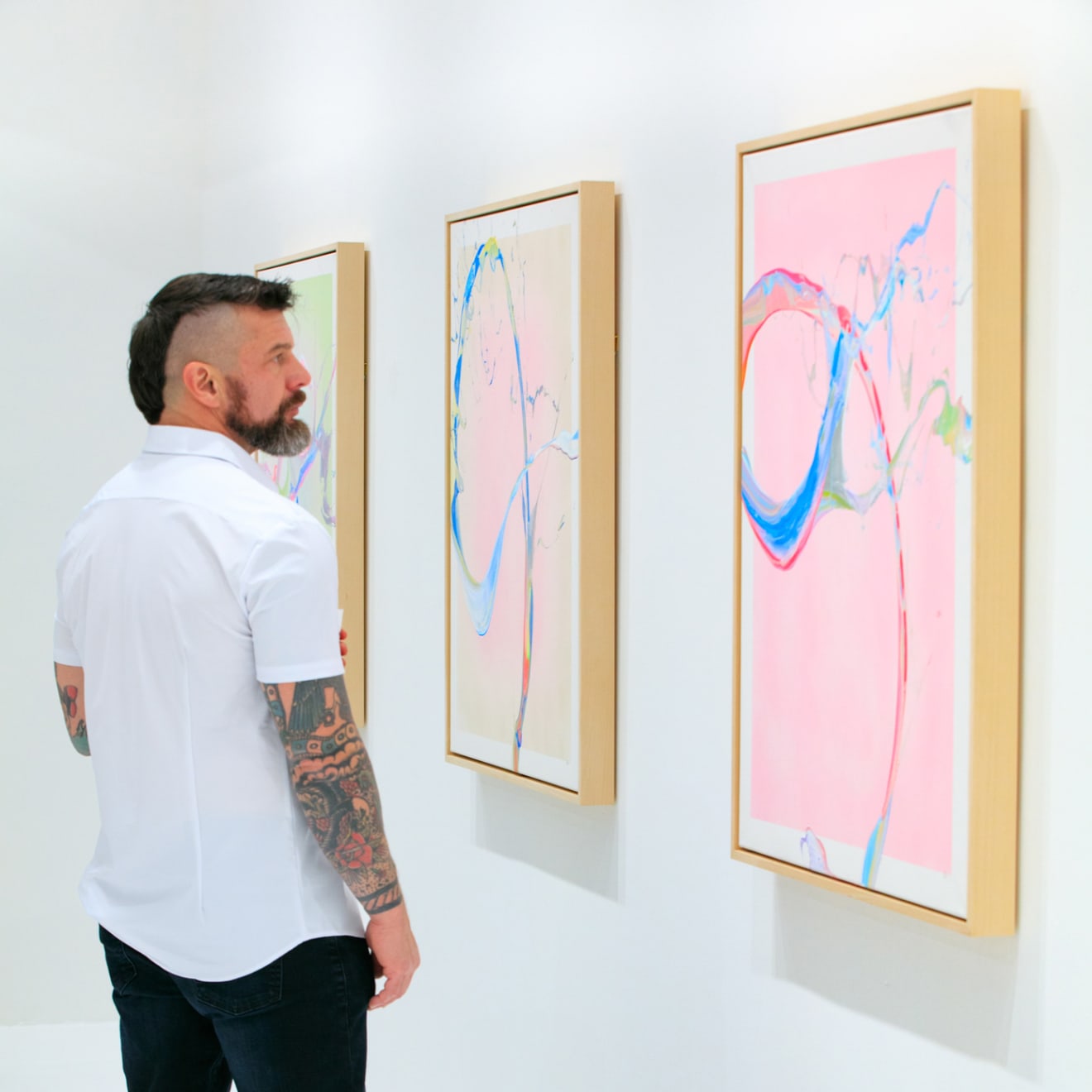 Cevin Parker, Behind A Dream, installation view