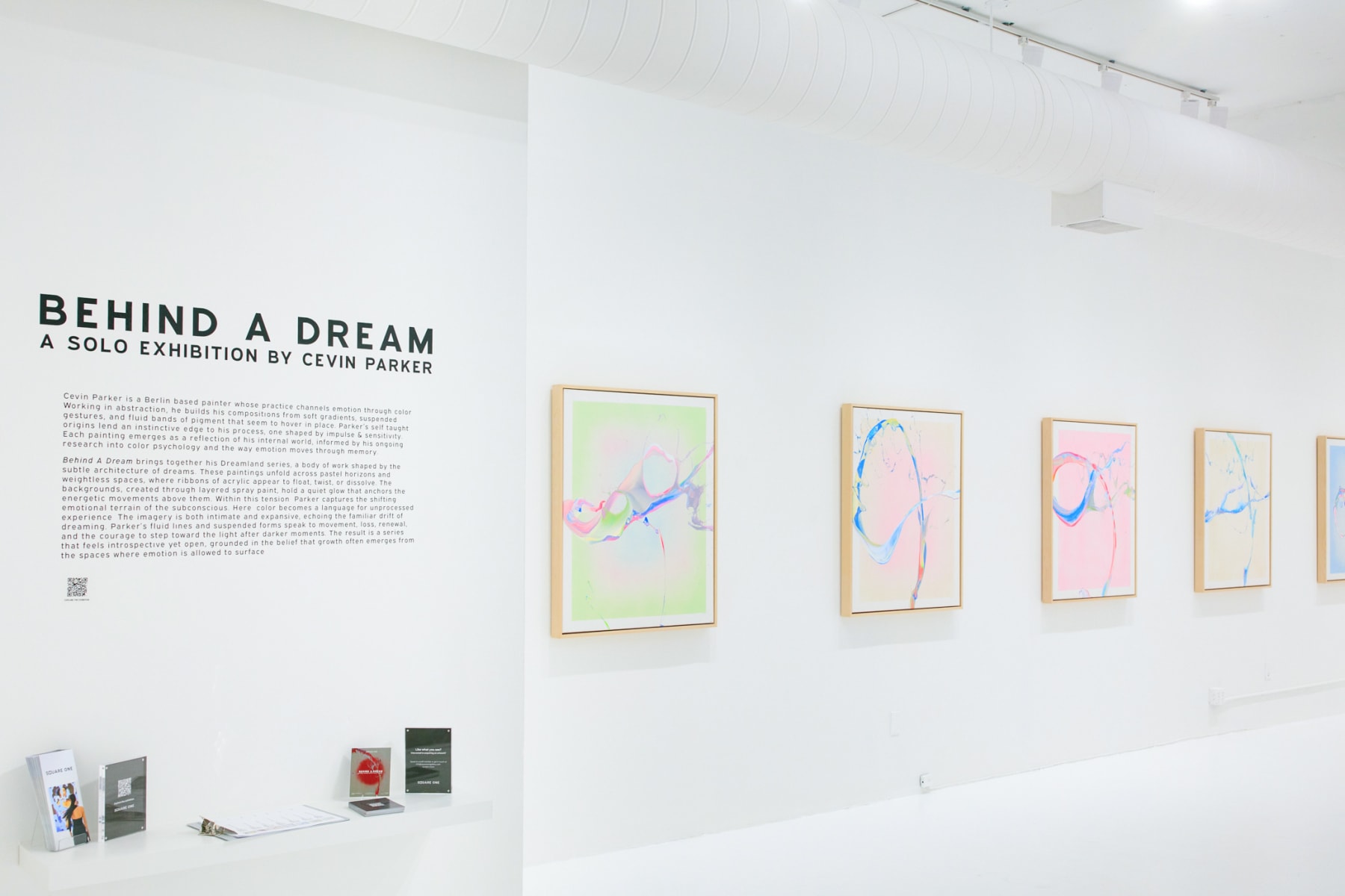 Cevin Parker, Behind A Dream, installation view