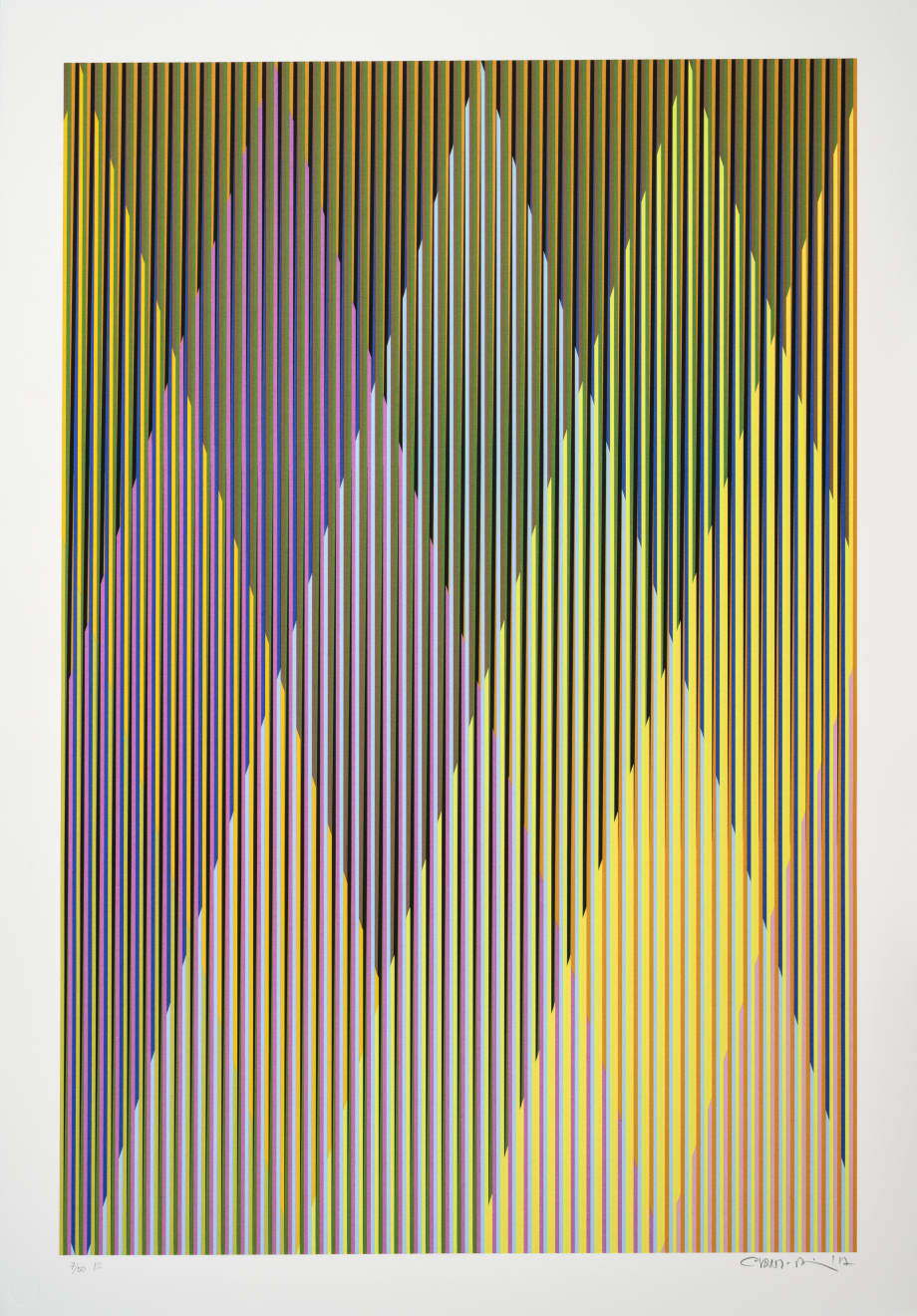 Carlos Cruz-Diez, Couleur Additive Perseus, 2017
