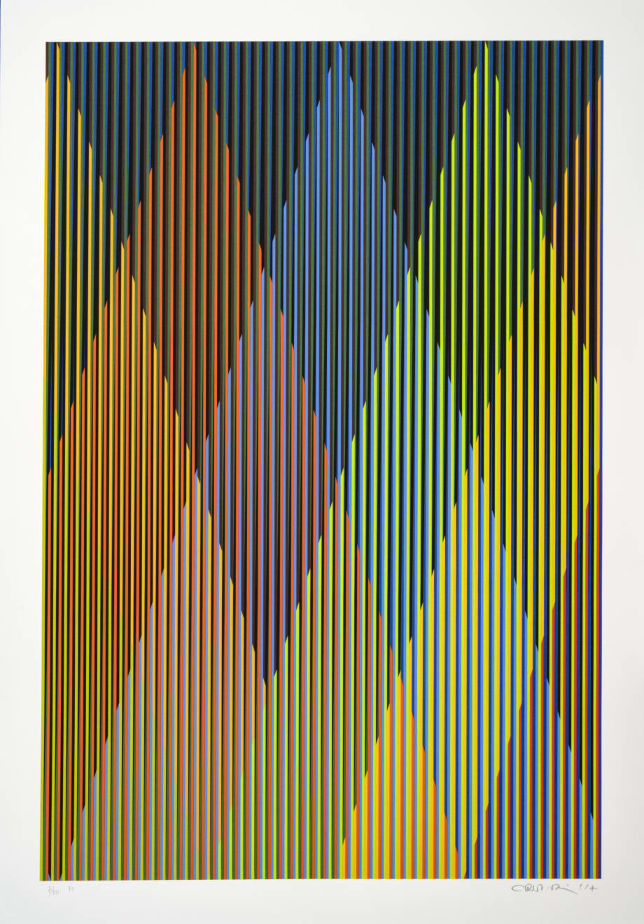 Carlos Cruz-Diez, Couleur Additive Perseus, 2017