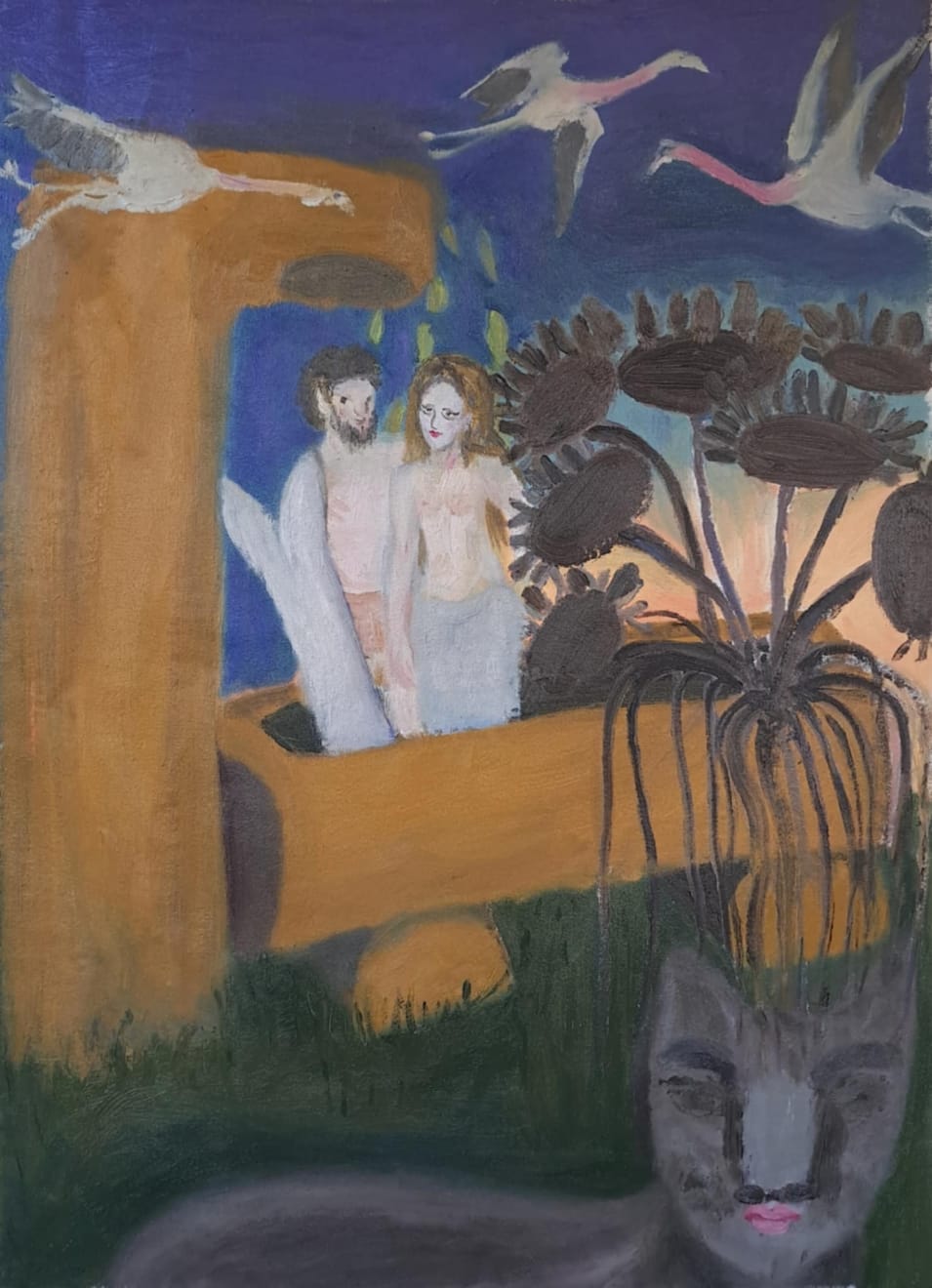 Anca Branzas, Couple of Mermaids in Champery, 2025