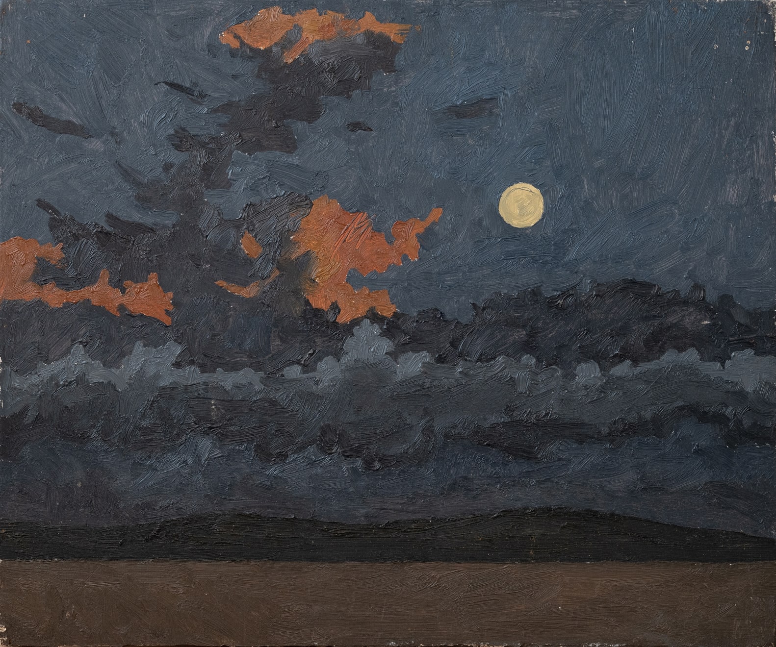 ‘Moon at Falmouth’