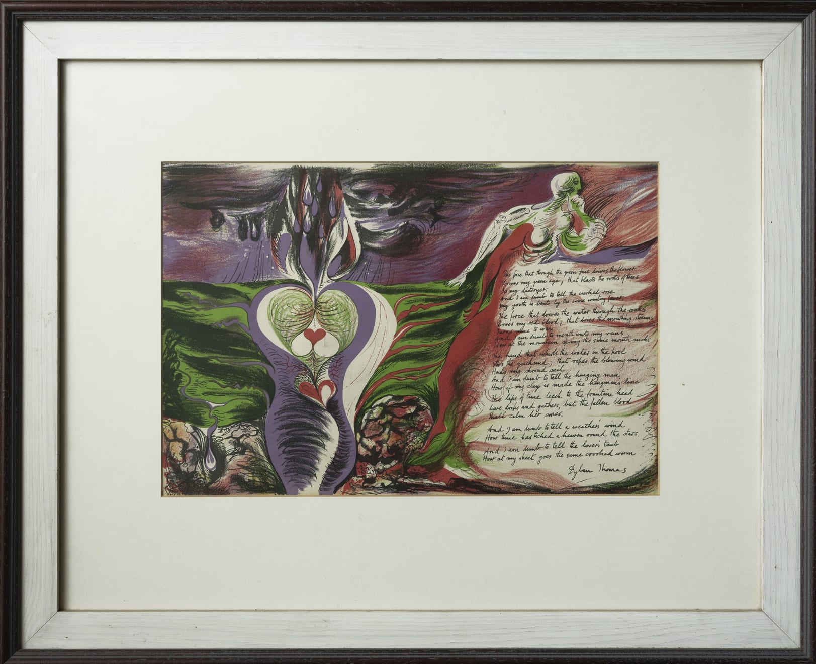 Ceri Richards, ‘The Hand that Whirls the Waters in the Pool’, 1945