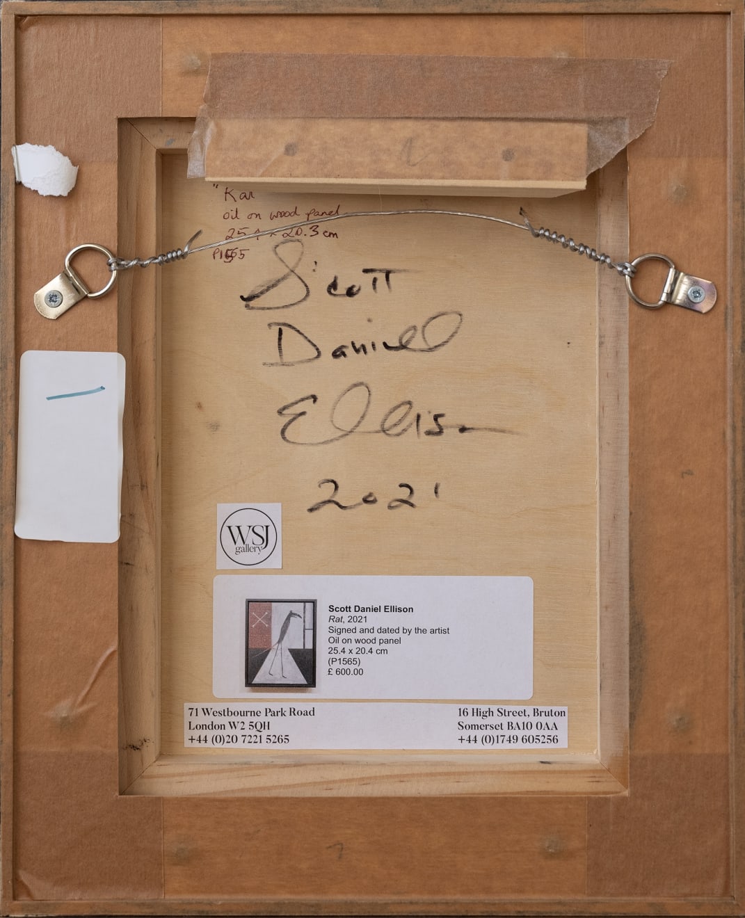 Scott Daniel Ellison, 'Rat', 2021
