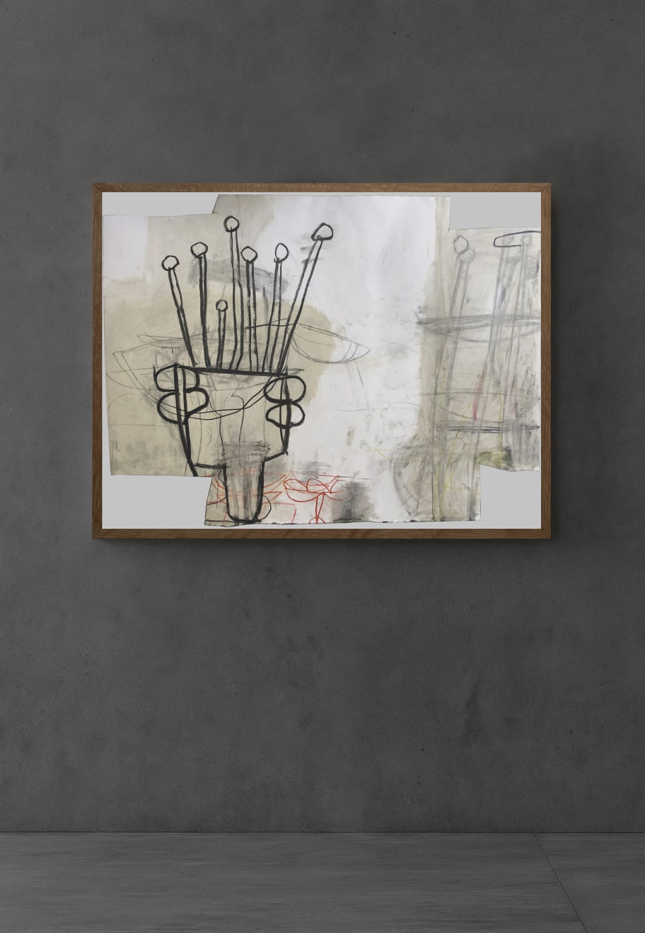 Jeb Haward, ‘The downstairs lavatory at Naomi and Patrick’s house’, 2023