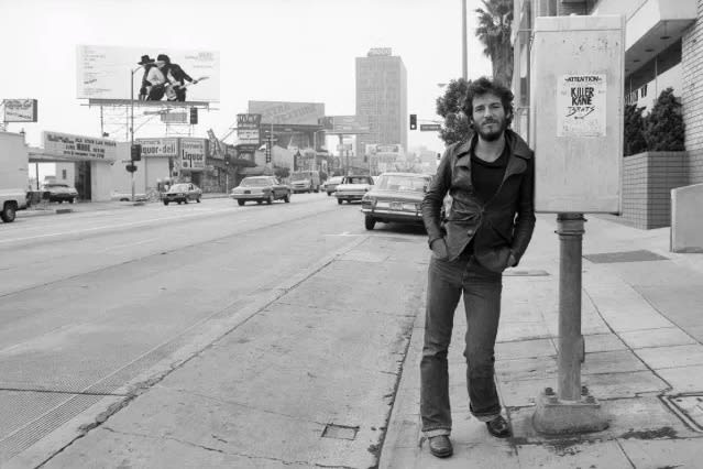 Terry O'Neill, SPRINGSTEEN ON THE STREET (LIFETIME SIGNED) , 1975