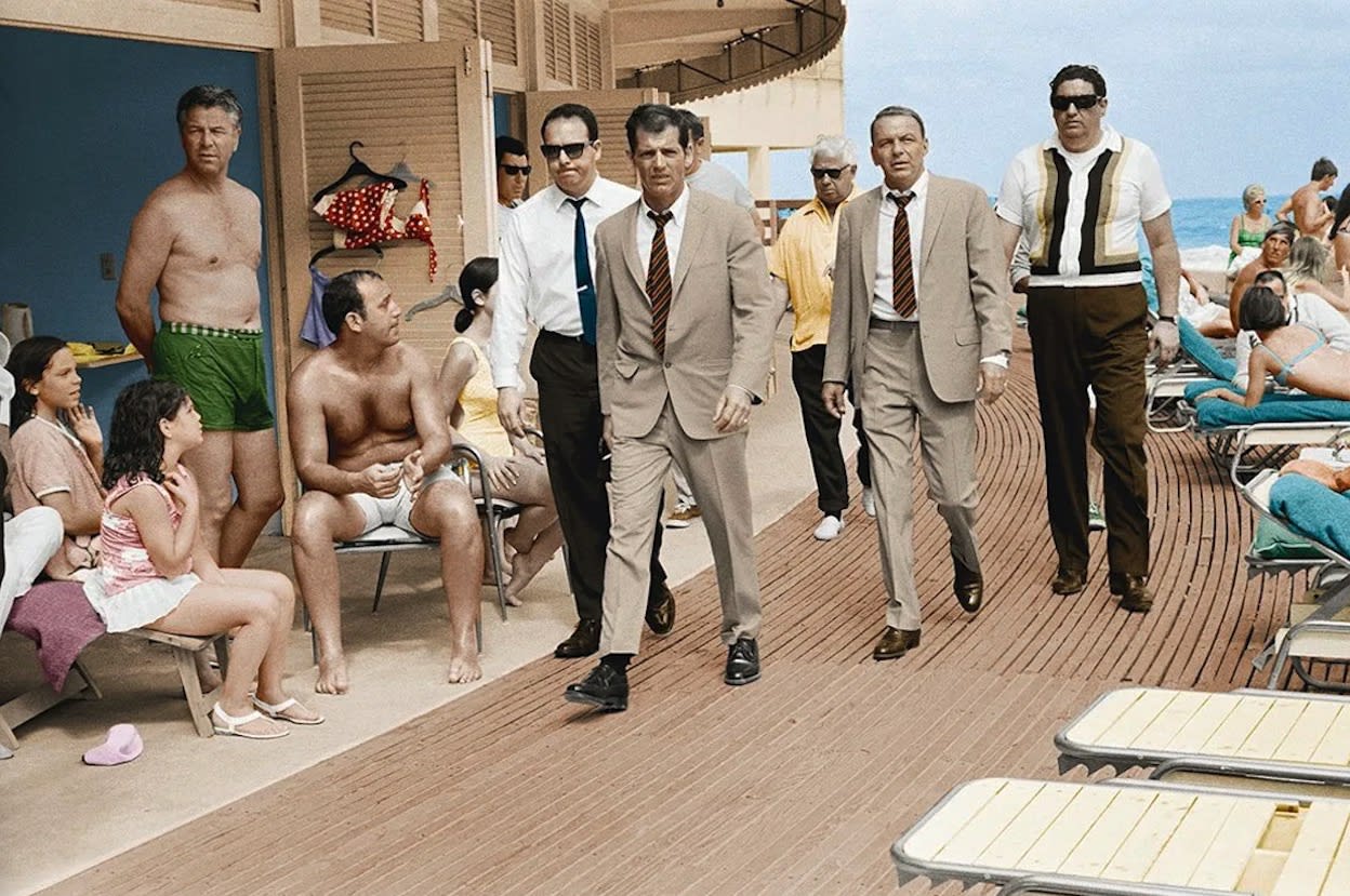 Terry O'Neill, FRANK SINATRA ON THE BOARDWALK - COLOURISED EDITION (LIFETIME SIGNED), 1968