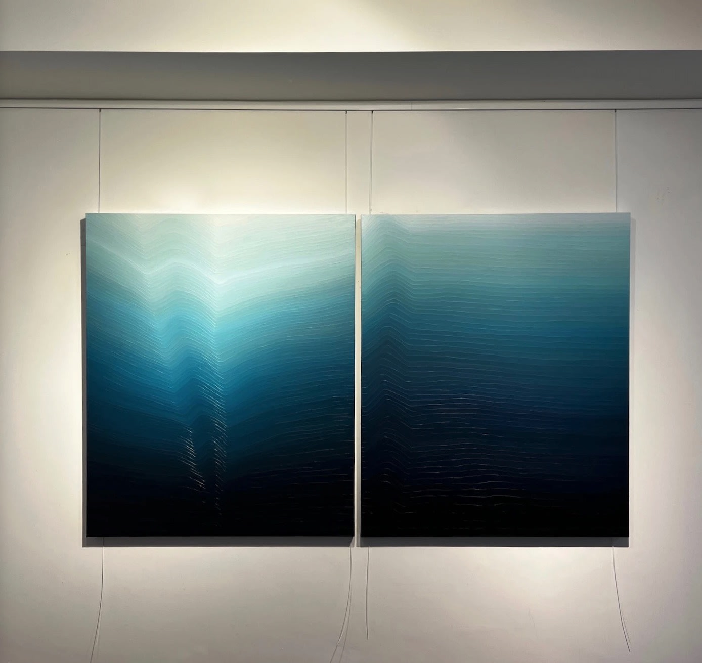 H D Carew, THE RIPPLES WE MAKE (DIPTYCH)