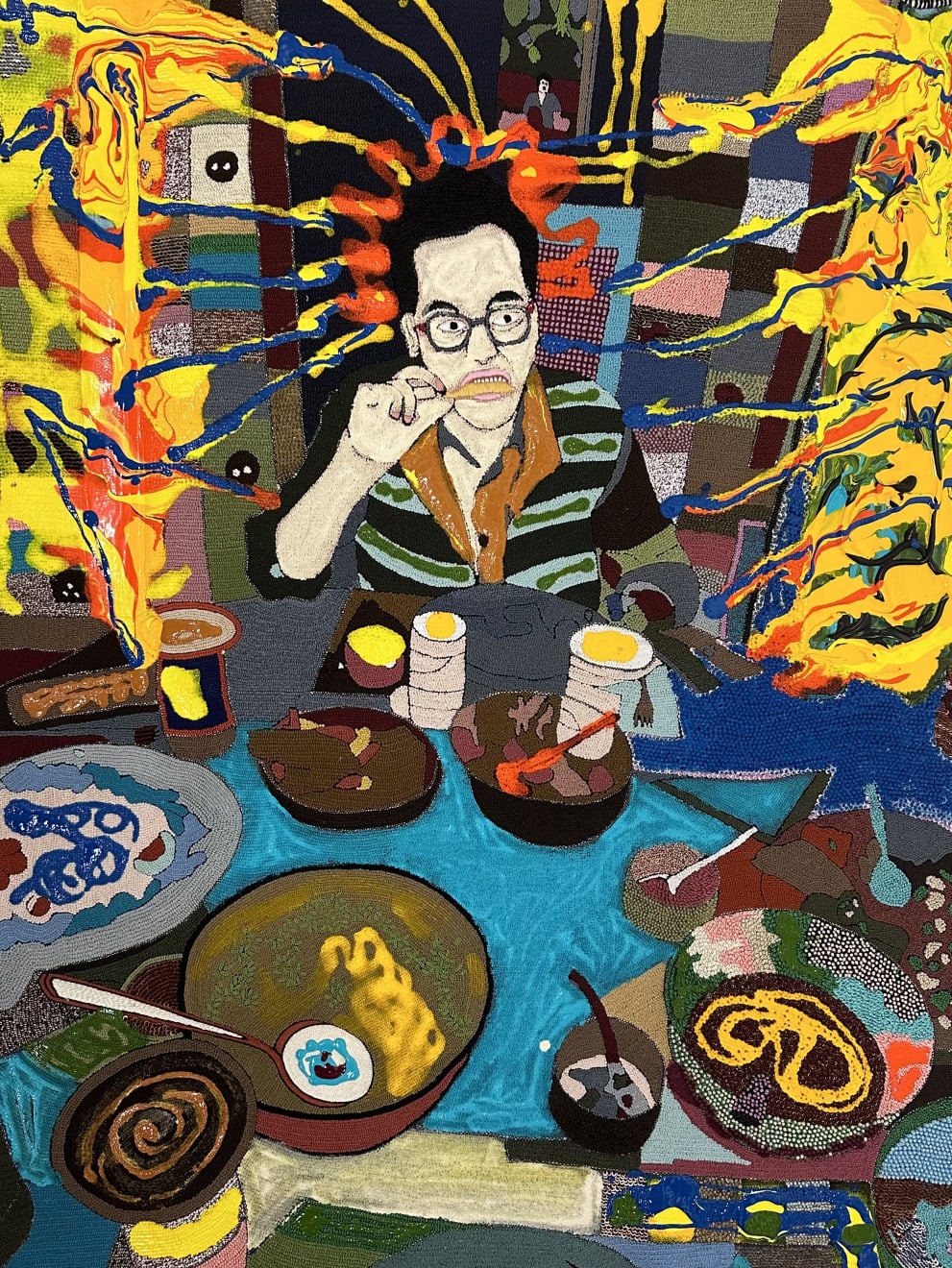 VIRAJ KHANNA, Dreaming of papad, 2024