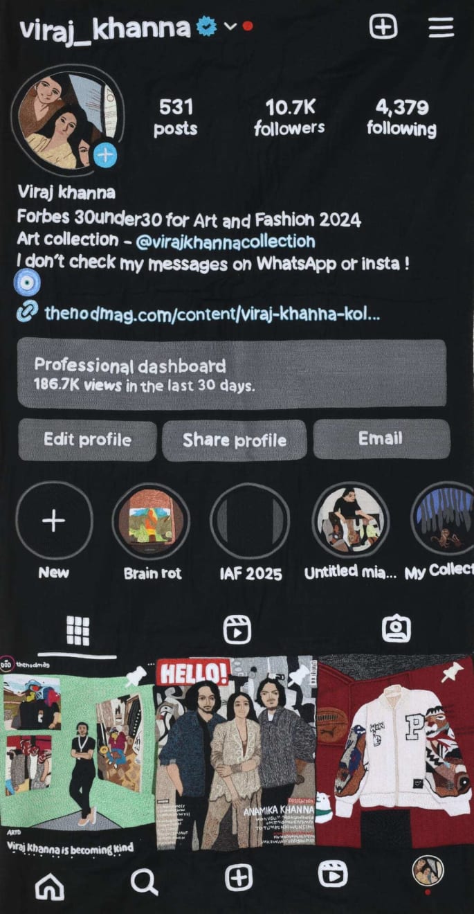 VIRAJ KHANNA, “I’ve put the Nazar sign now… so I can keep sharing the images from my parties and holidays...