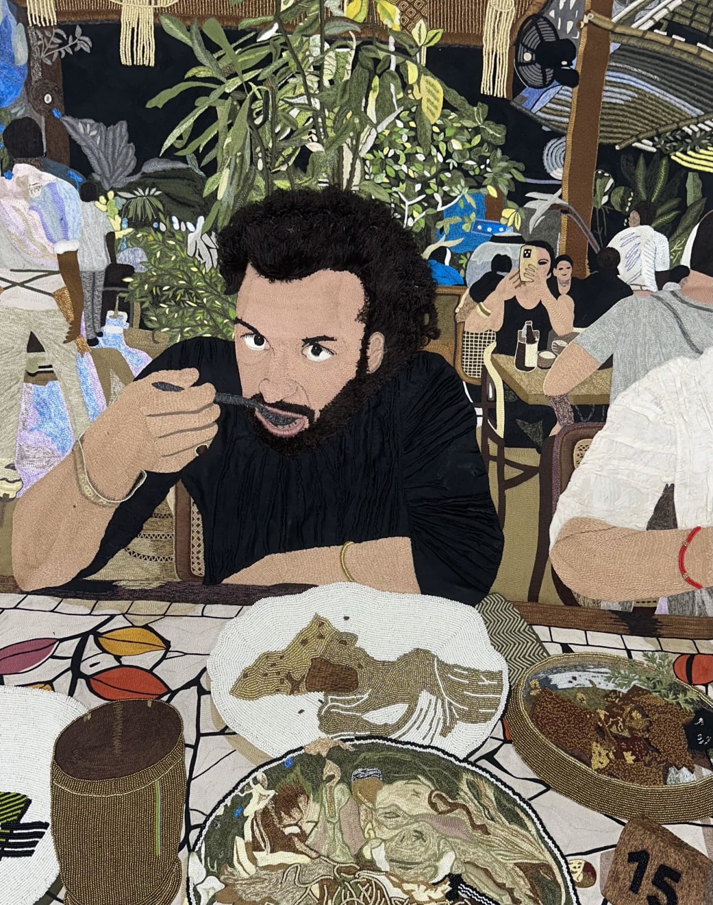 VIRAJ KHANNA, The food tastes as good as you, 2024