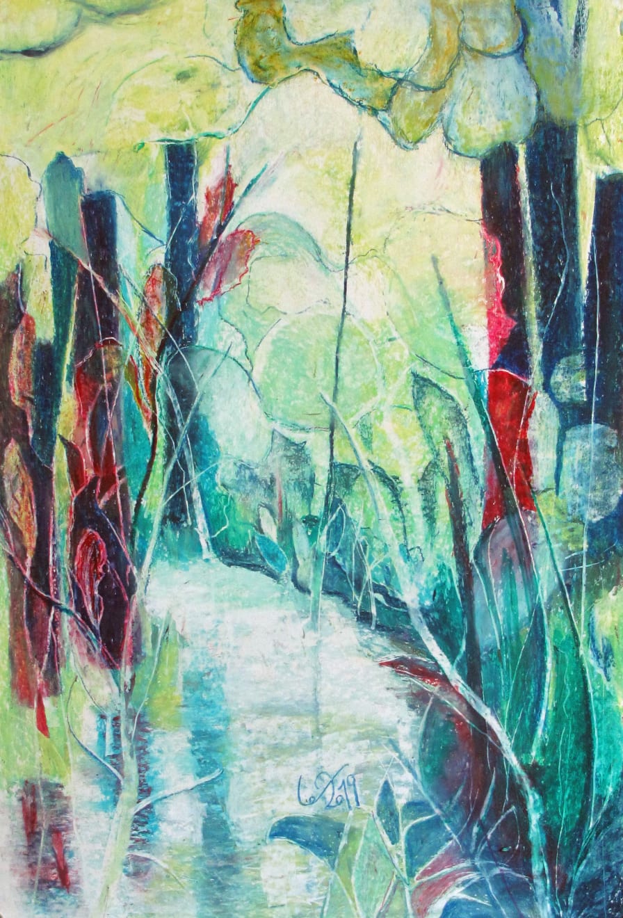 beatriXbraun, verborgen fliesst, 2019