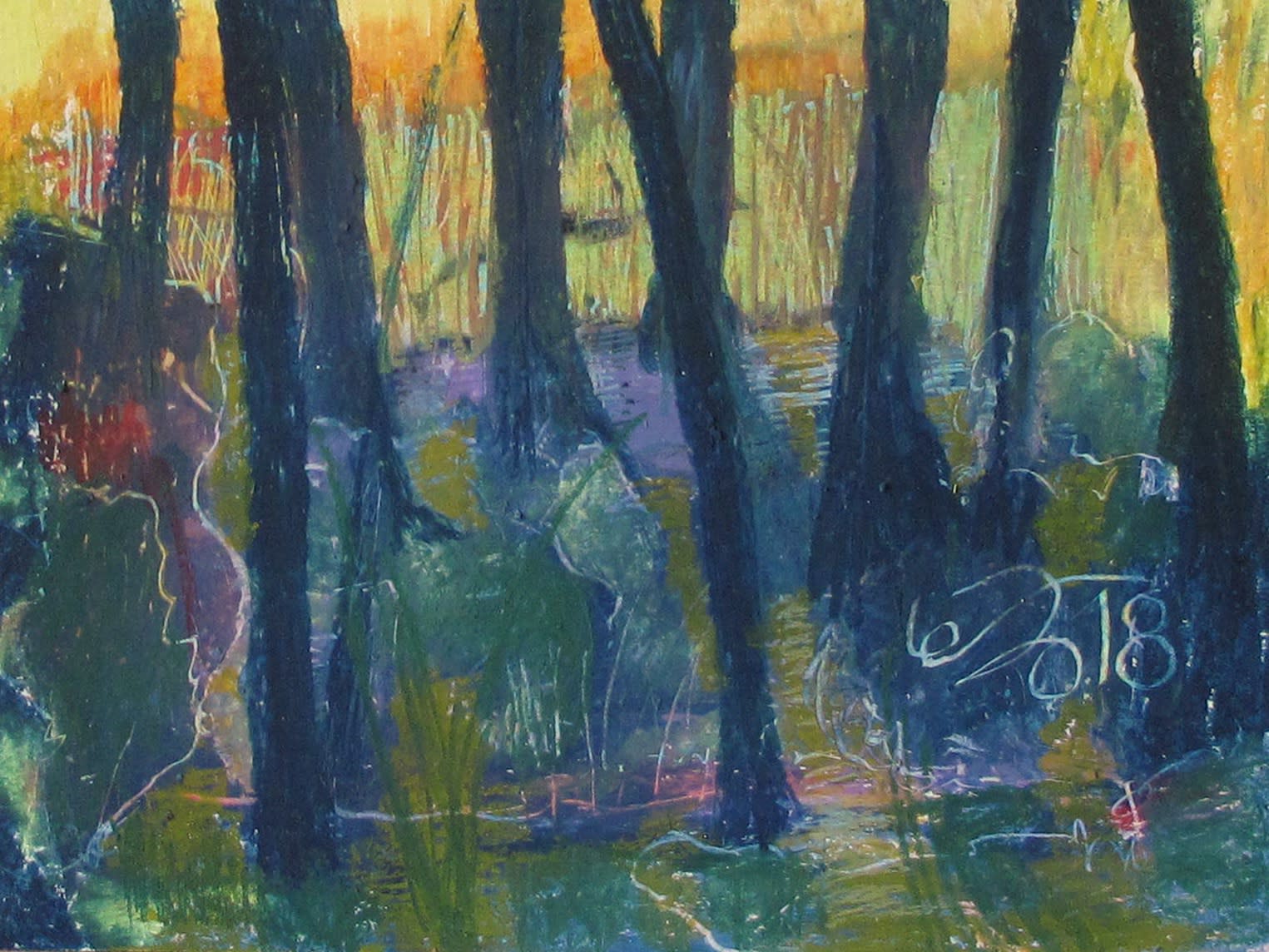 beatriXbraun, Am Waldrand, 2018