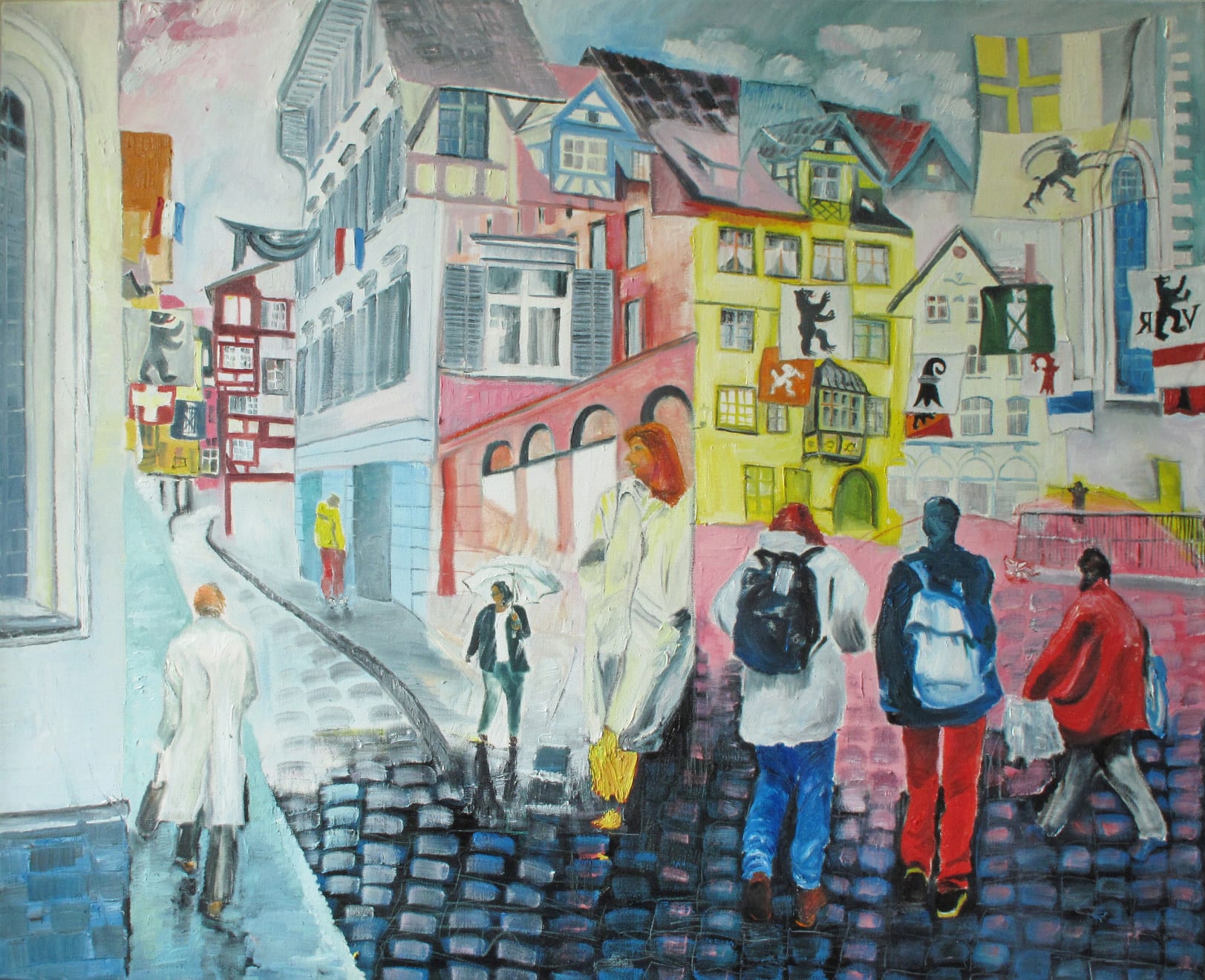 beatriXbraun, Stadtrundgang in St. Gallen, 2009