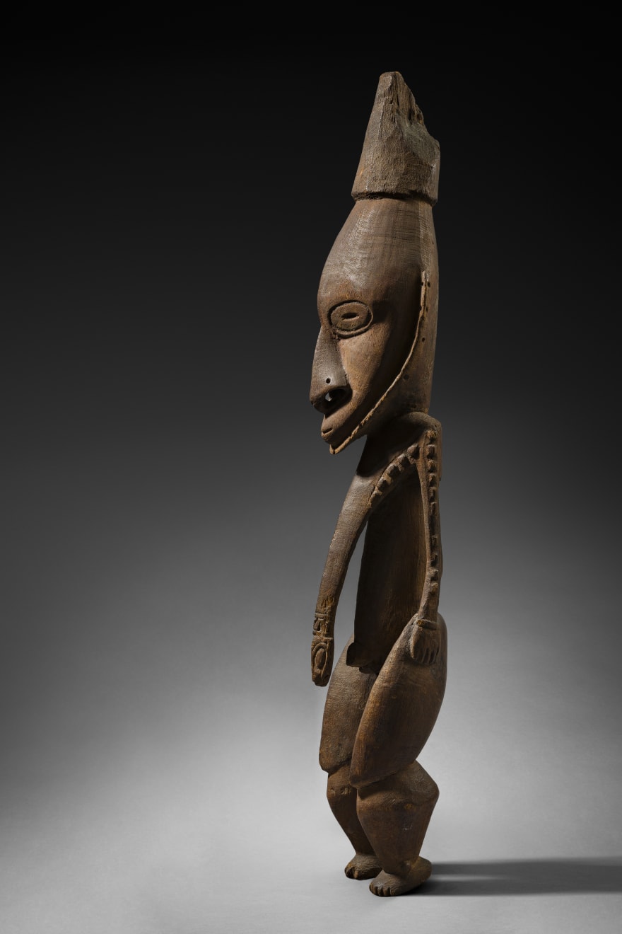 Coastal Sepik Ancestor Statue, Papua New Guinea
