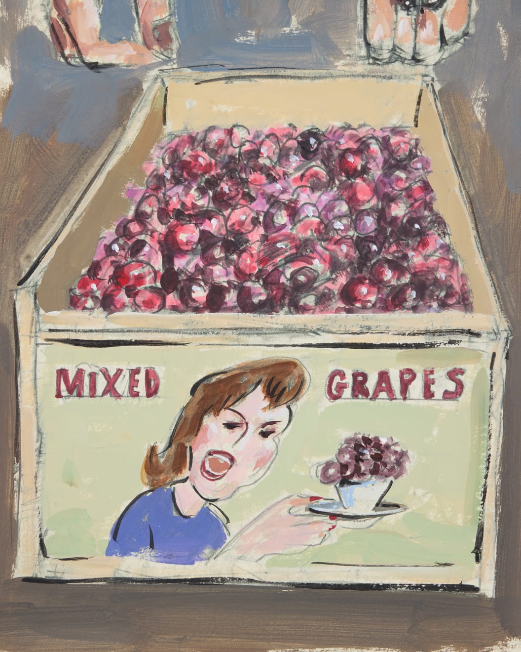 Box of Grapes , 2022-2024