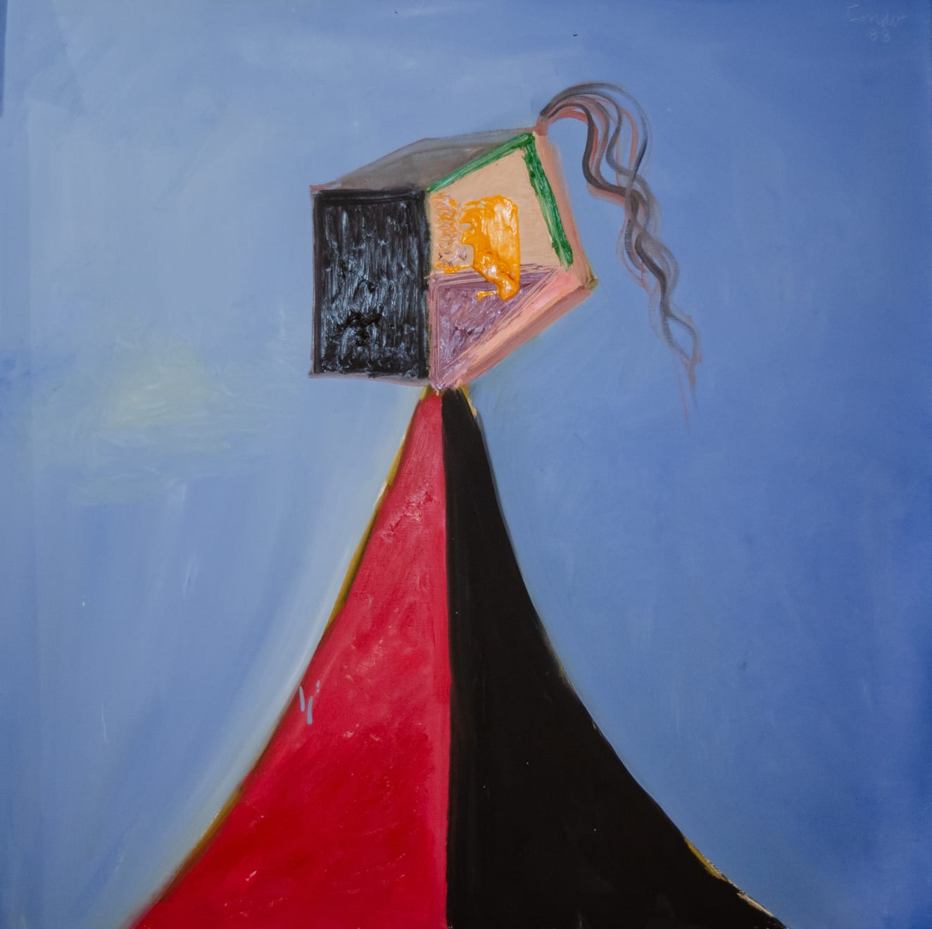 George Condo, Carol's Head, 1988-90