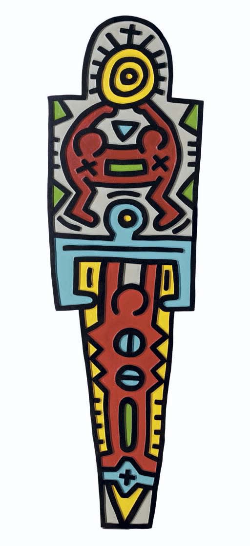 Keith Haring, Totem, c. 1988