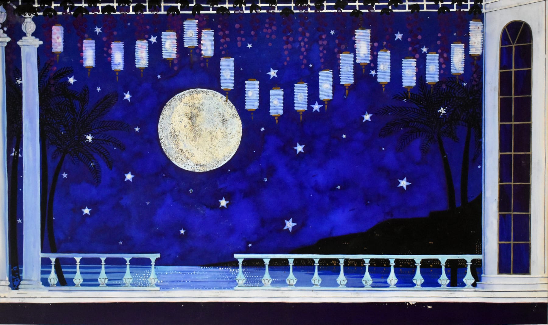 Tony Walton, Ken Russsells' The Boyfriend Set Design Collage, 1971