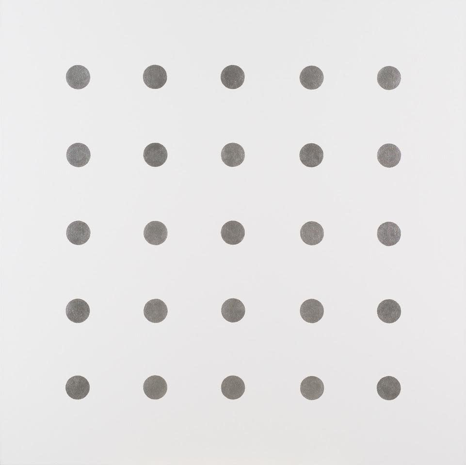 John Armleder, H Painting, 2005