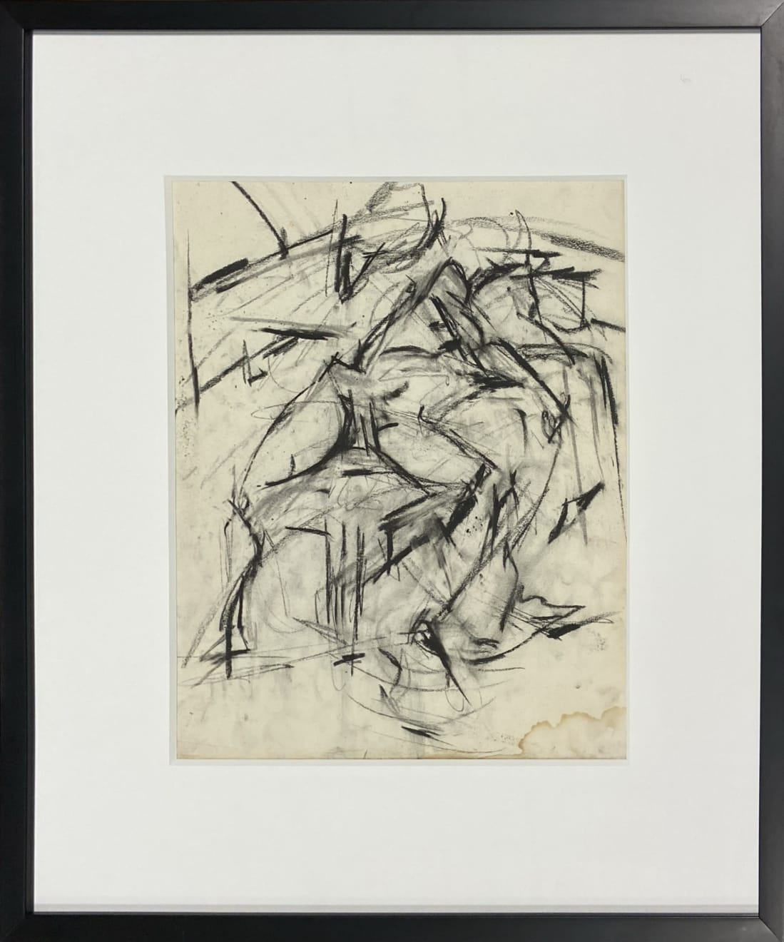 Mercedes Matter, Untitled (Figure Study) 50, c. 1966-68