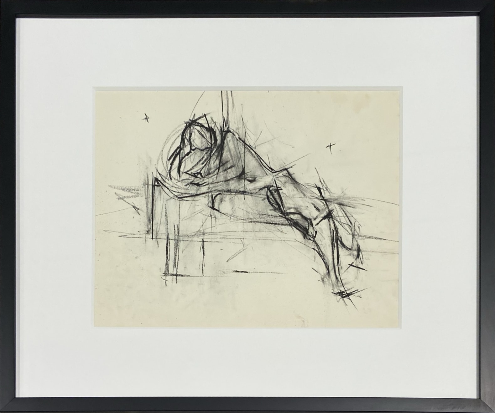 Mercedes Matter, Untitled (Figure Study) 48, c. 1966-68