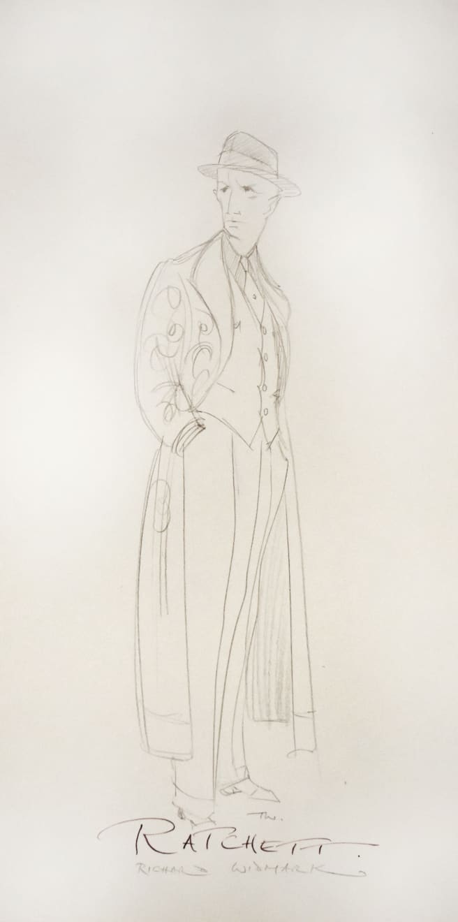 Tony Walton, Murder on the Orient Express: Edward Ratchett (Richard Widmark), 1974