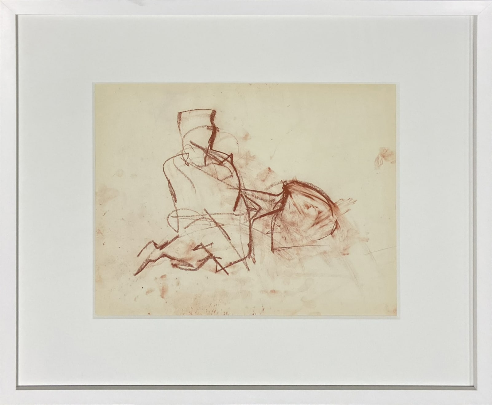 Mercedes Matter, Untitled (Figure Study) 2561, c. 1966-68