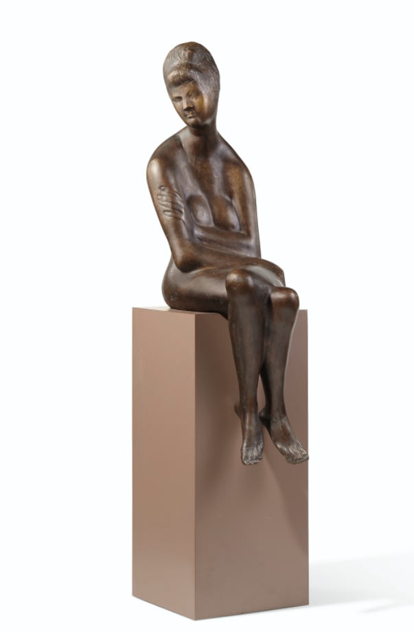 Emilio Greco, Grande Figura Seduta, 1951-1962