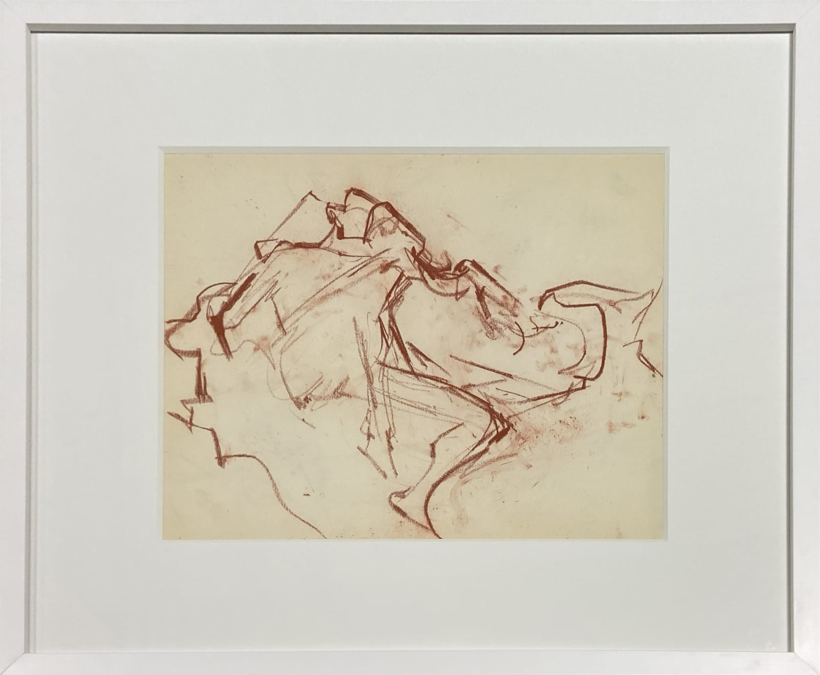 Mercedes Matter, Untitled (Figure Study) 2555, c. 1966-68