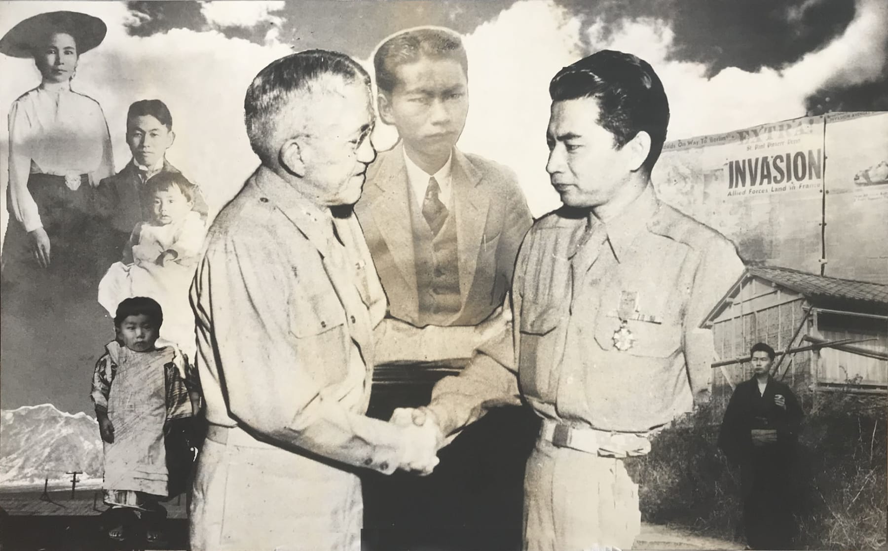 Michi Itami, The Irony of Being American I, 1995