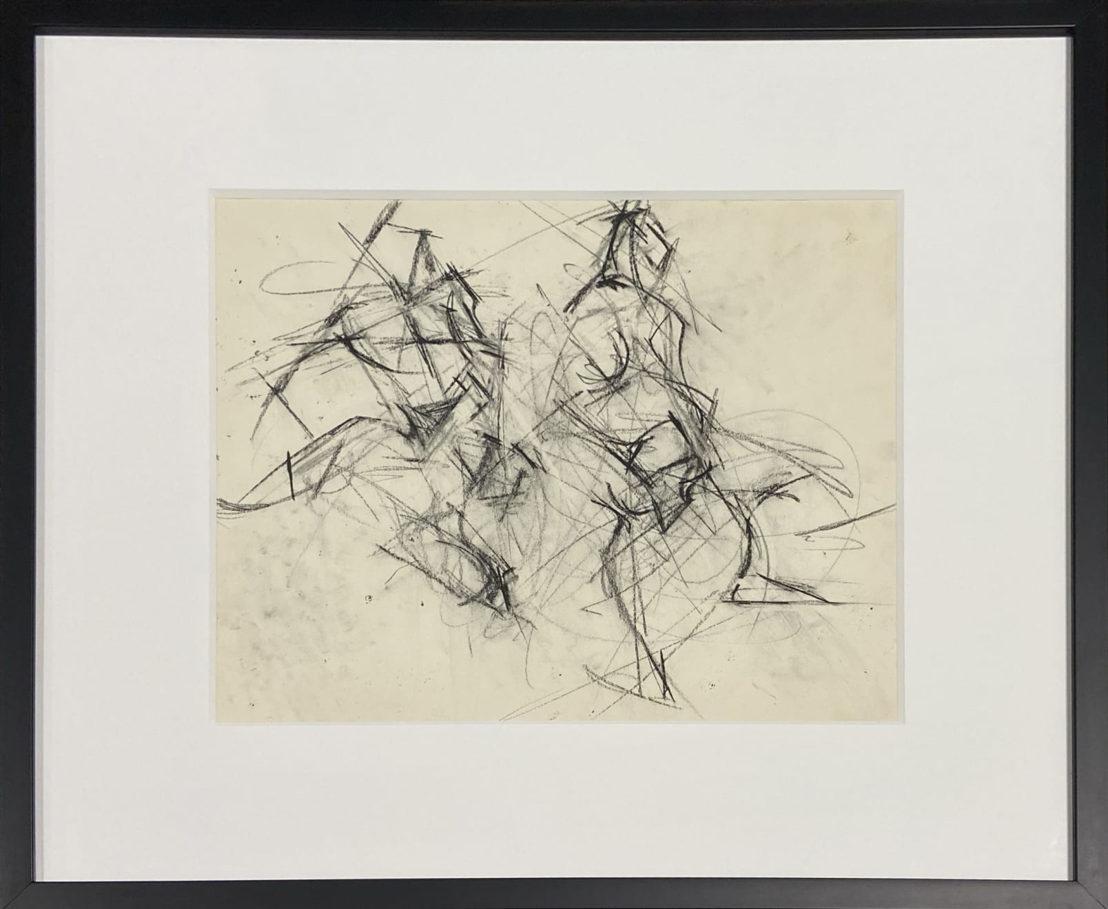 Mercedes Matter, Untitled (Figure Study) 41, c. 1966-68