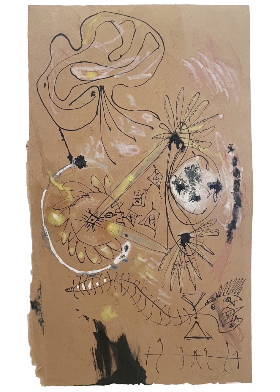 Jackson Pollock, Untitled, c. 1943