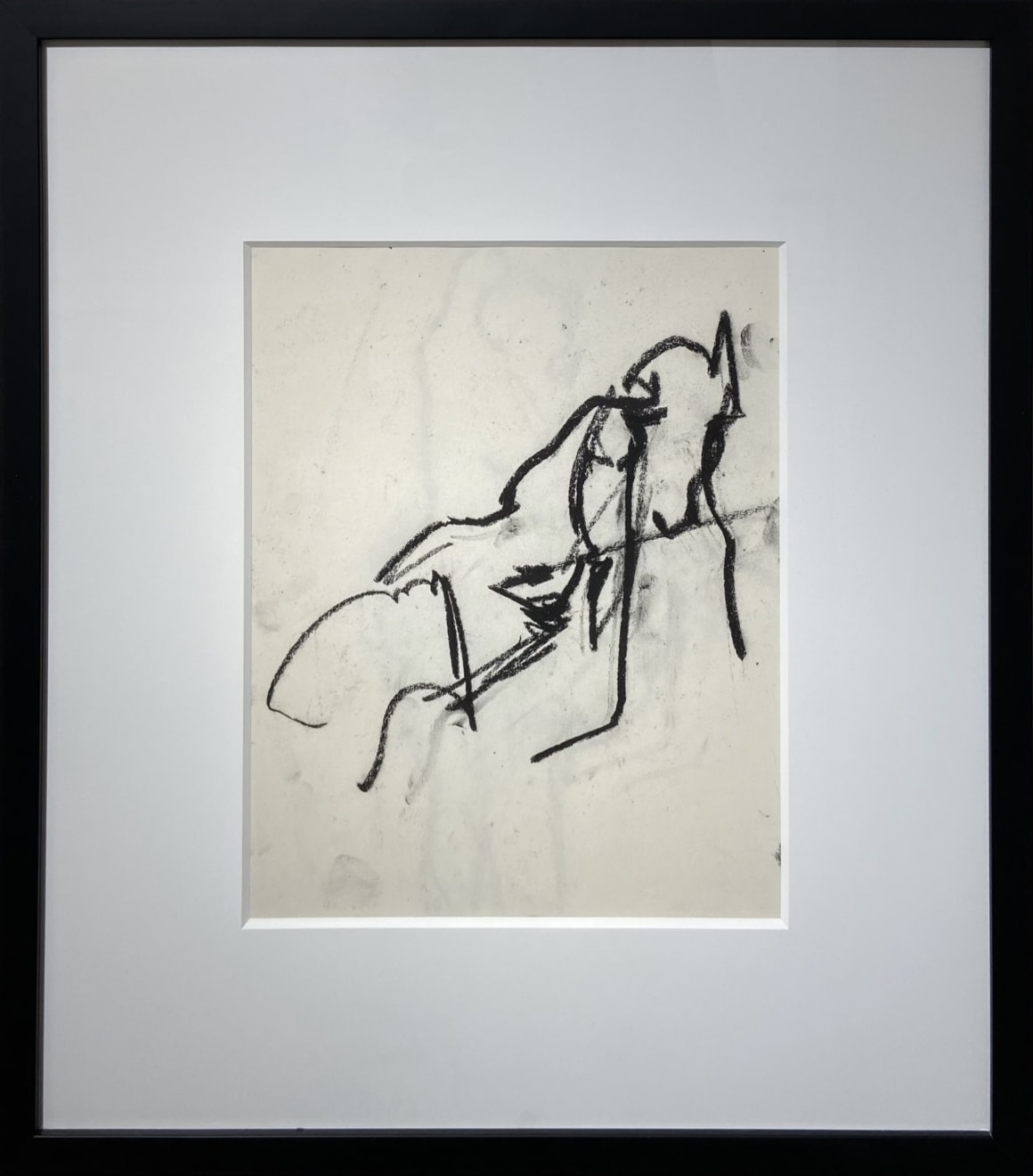 Mercedes Matter, Untitled (Figure Study) 12, c. 1966-68