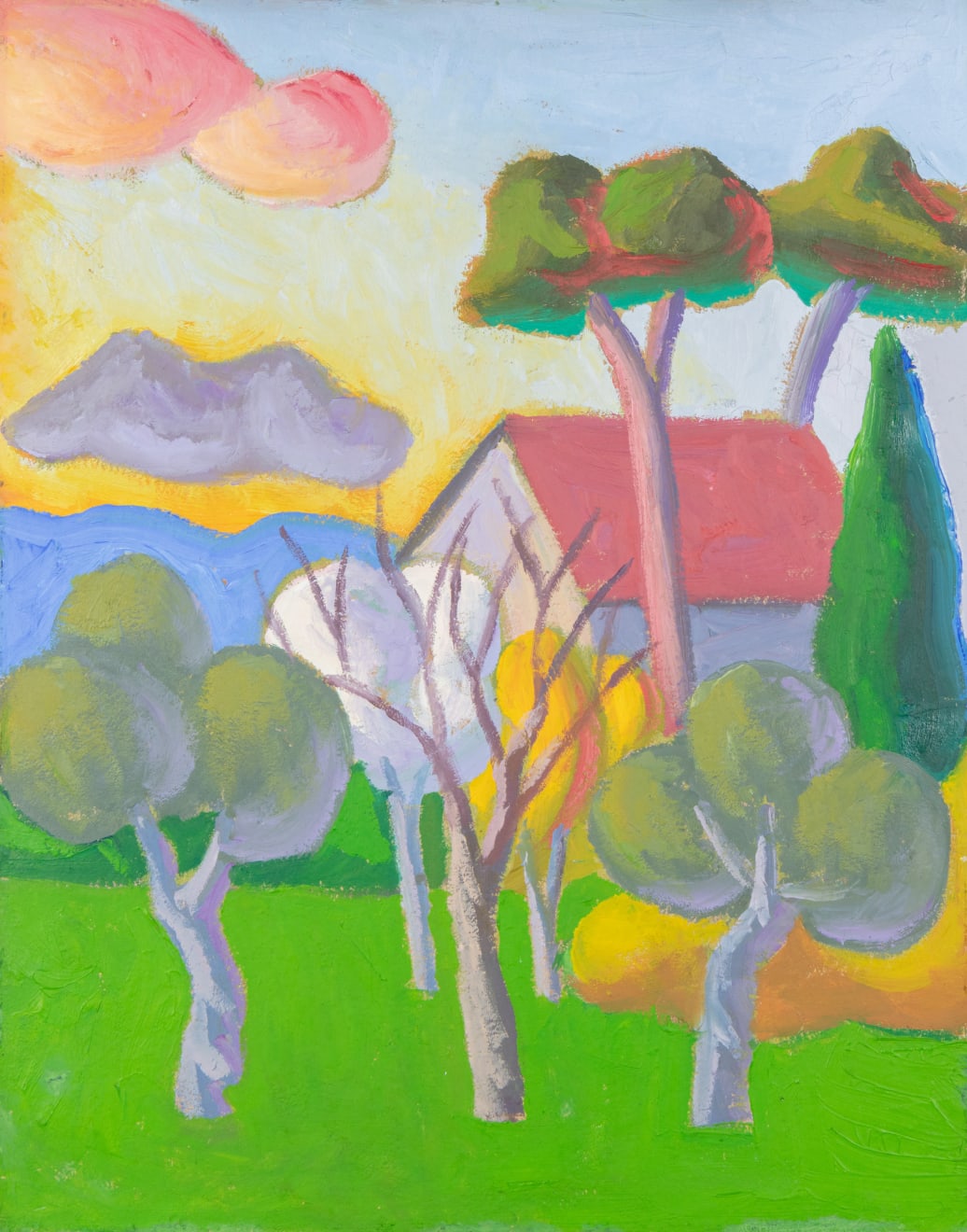 Salvatore Mangione dit Salvo, Primavera tramonto, 1985