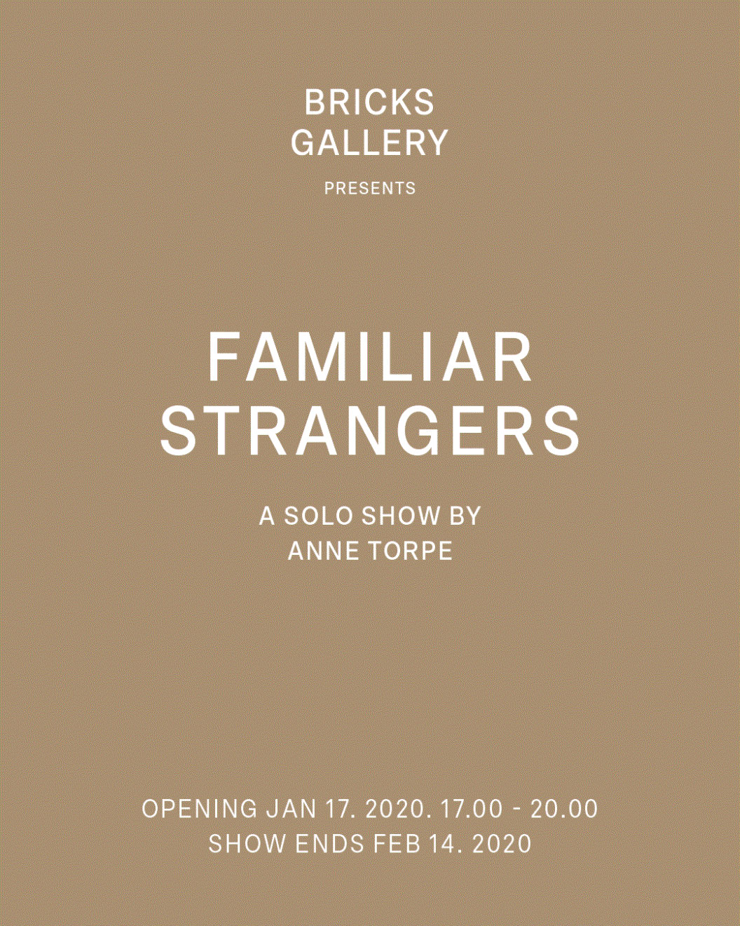 Anne Torpe: Familiar Strangers