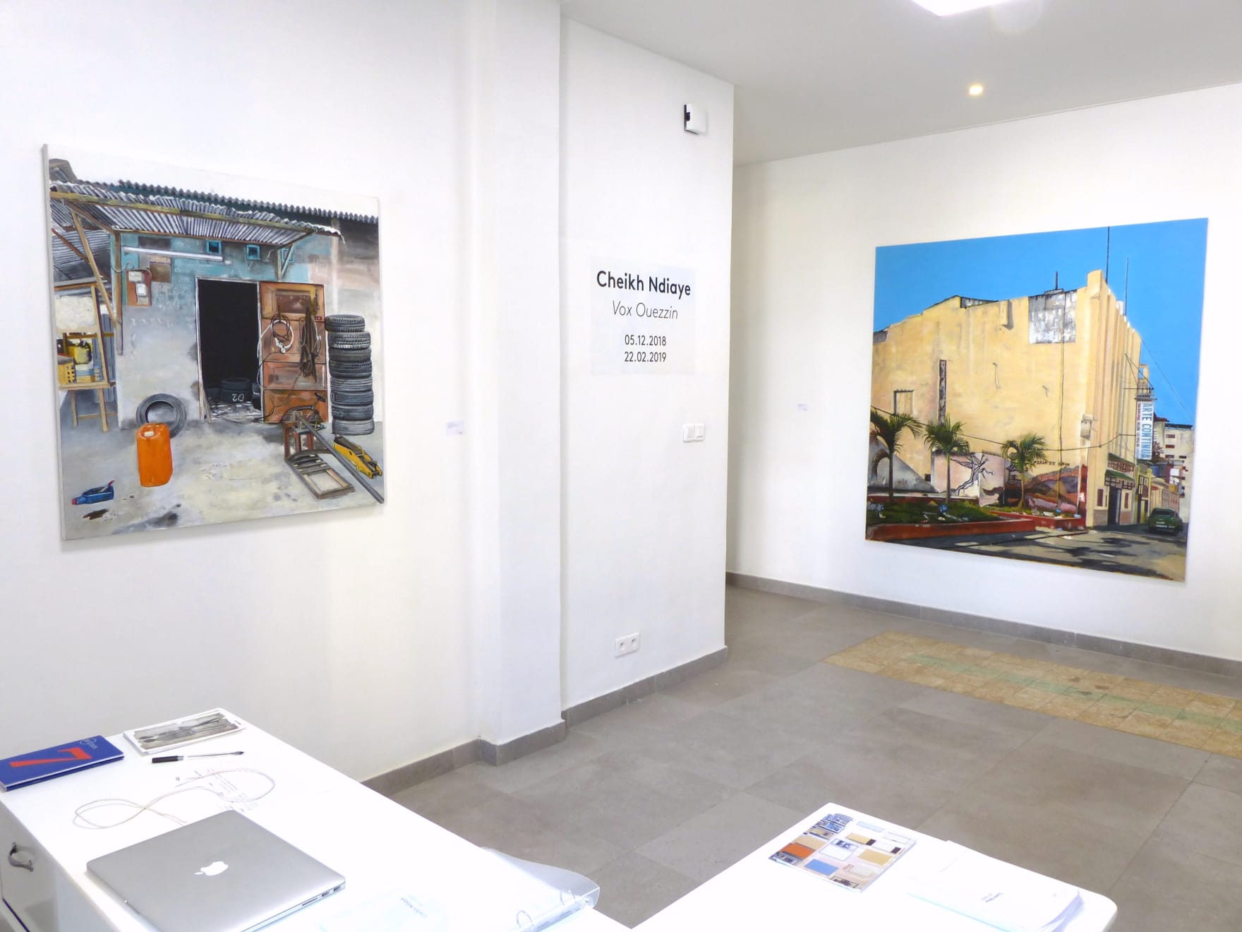 Vox Ouezzin, Galerie Cécile Fakhoury - Dakar 2018 © Cheikh Ndiaye