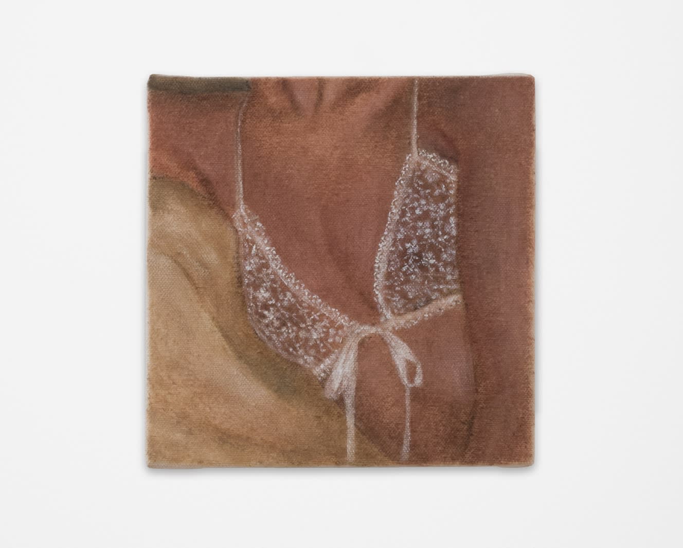 Katelyn Eichwald Not Too Late, 2024 Oil on canvas 15.2 x 15.2 cm