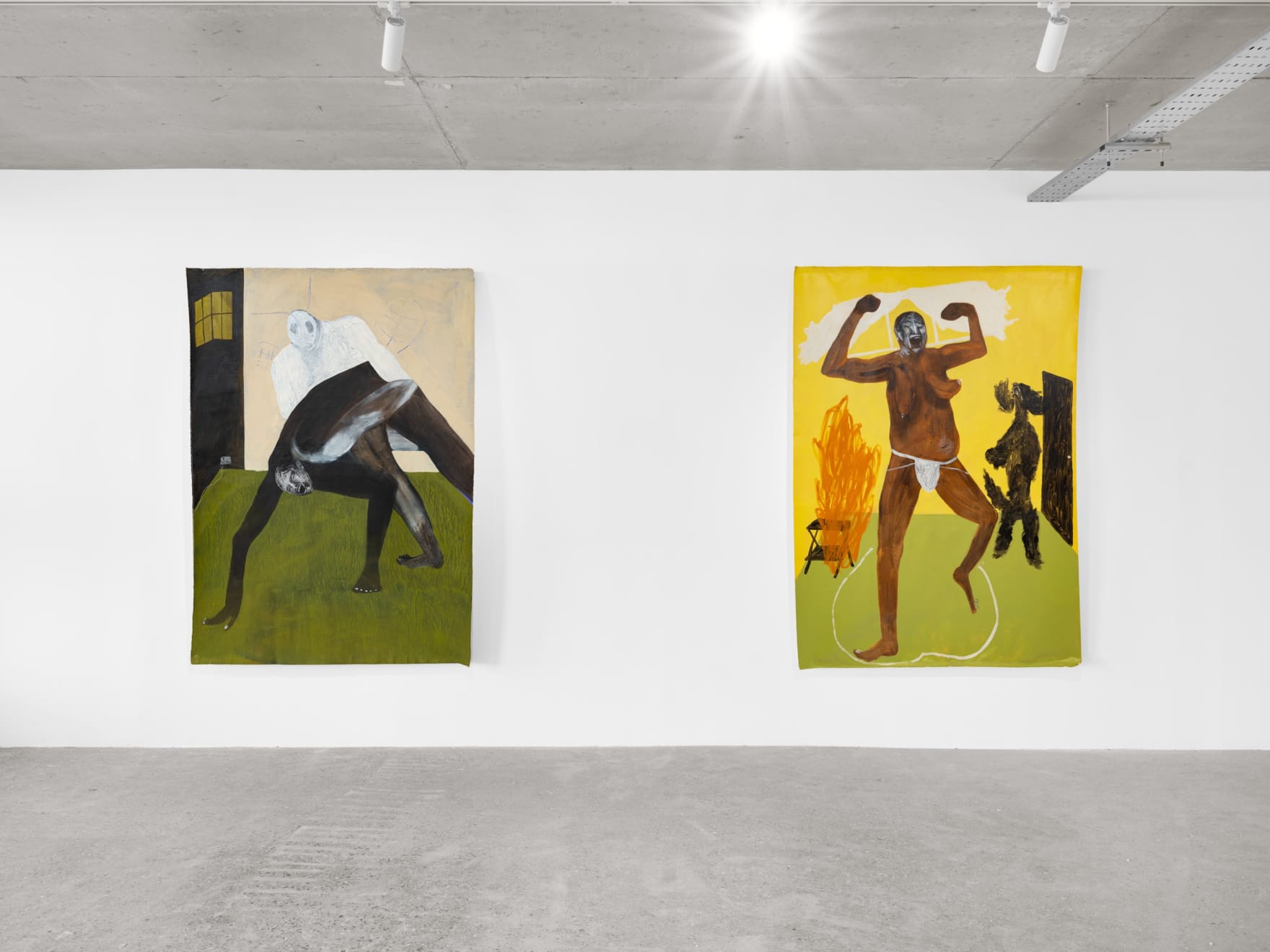 Shadi Al-Atallah, Fistfight, 2023 © Courtesy of the artist and Guts Gallery. Photography by Eva Herzog Studio.