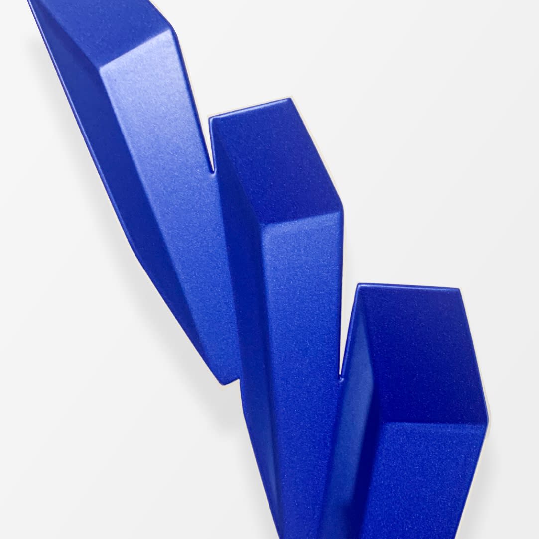 Rafael Barrios, Nimbus (Iridescent Blue), 2014
